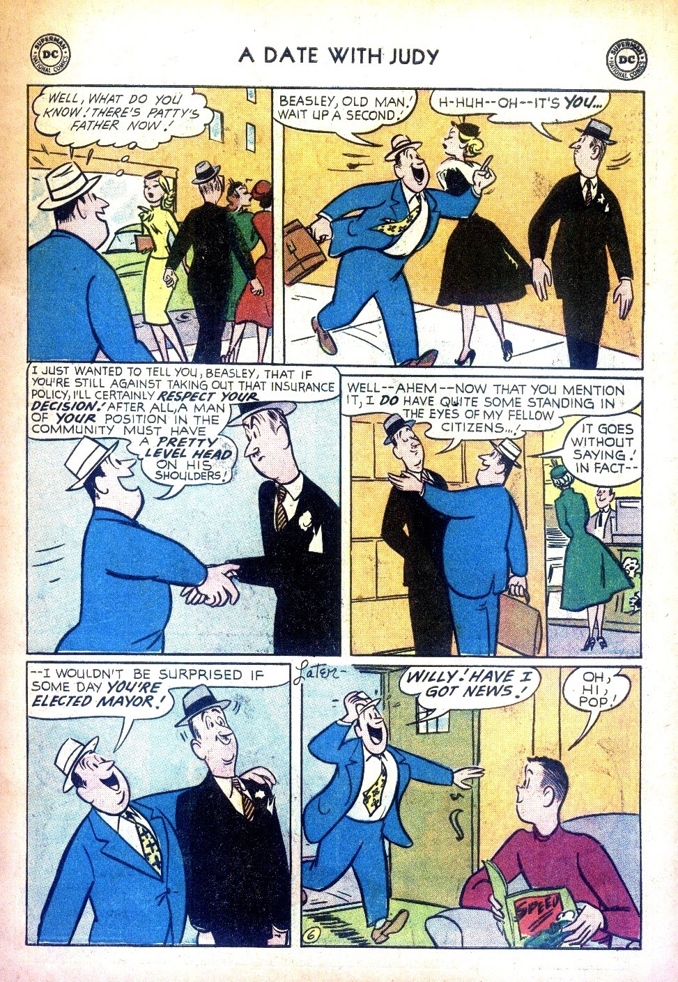 Read online A Date with Judy comic -  Issue #68 - 23
