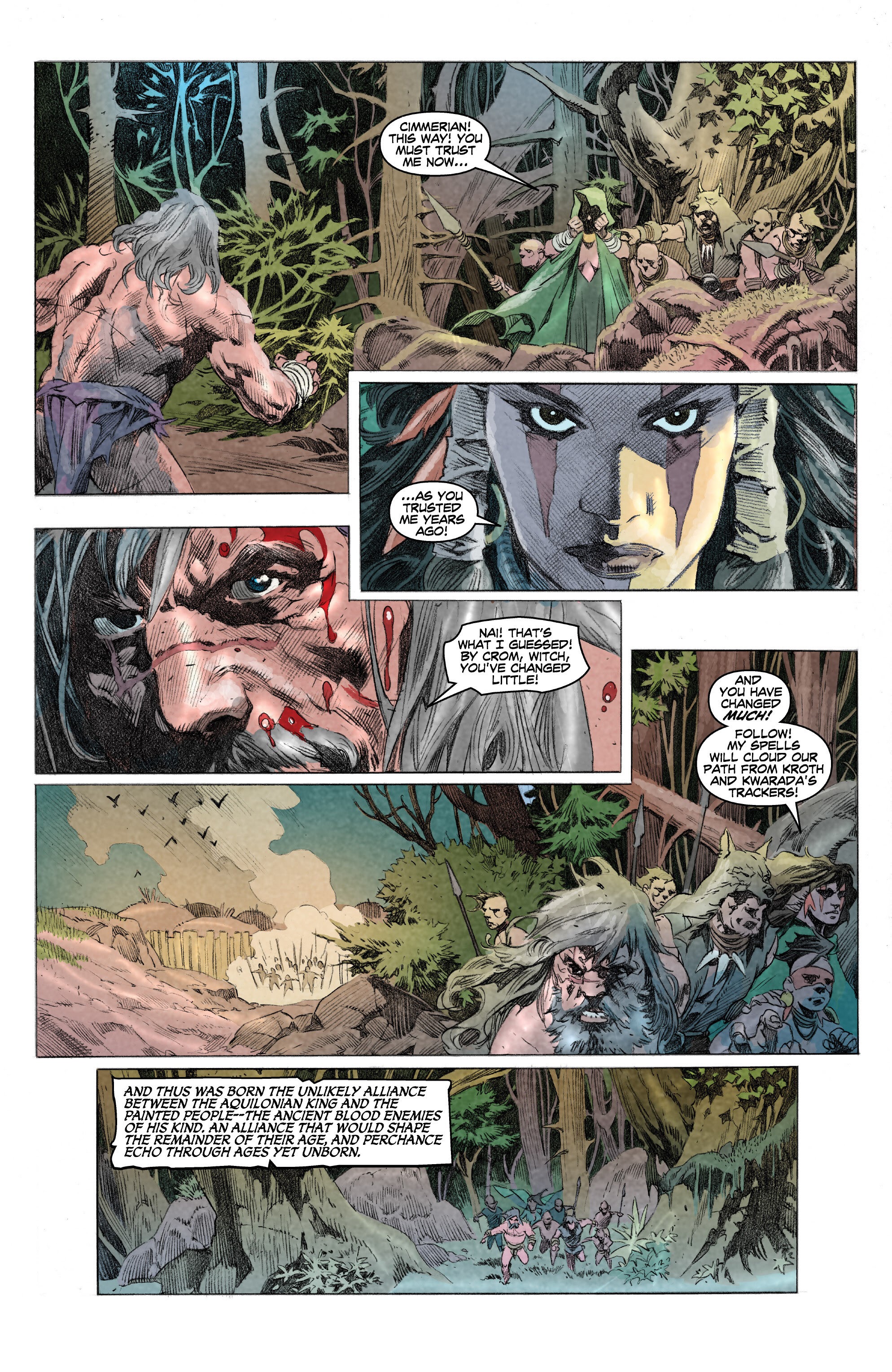 Read online King Conan Chronicles Epic Collection comic -  Issue # Wolves And Dragons (Part 4) - 25