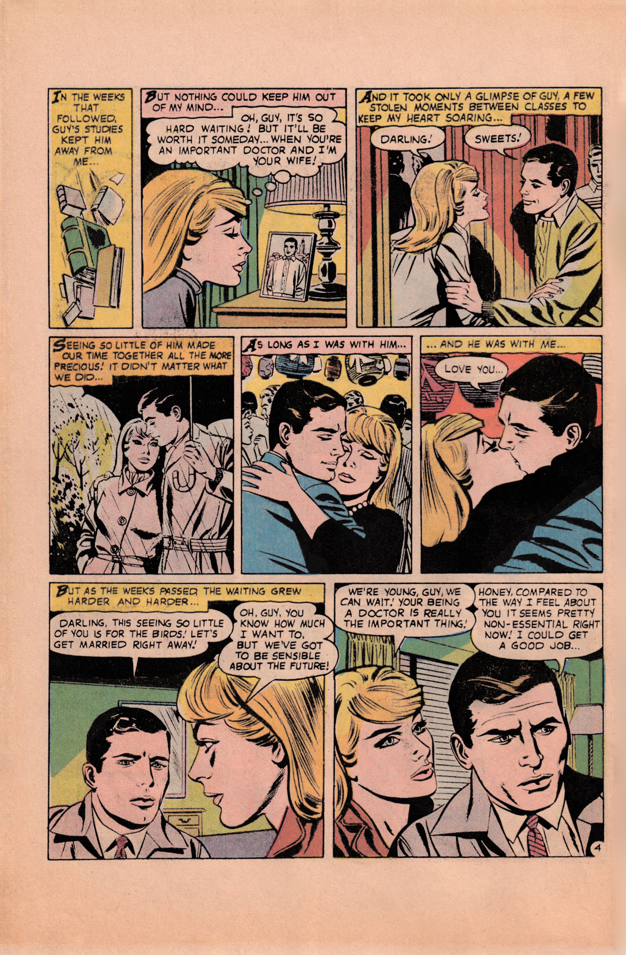 Read online Young Love (1963) comic -  Issue #62 - 14
