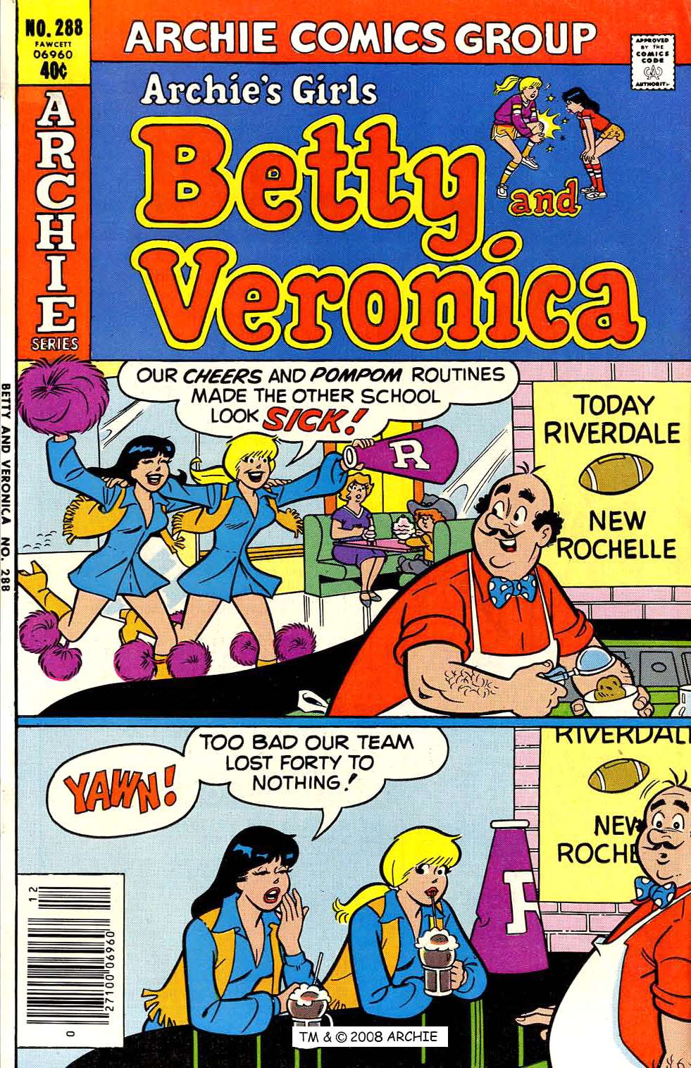 Read online Archie's Girls Betty and Veronica comic -  Issue #288 - 1
