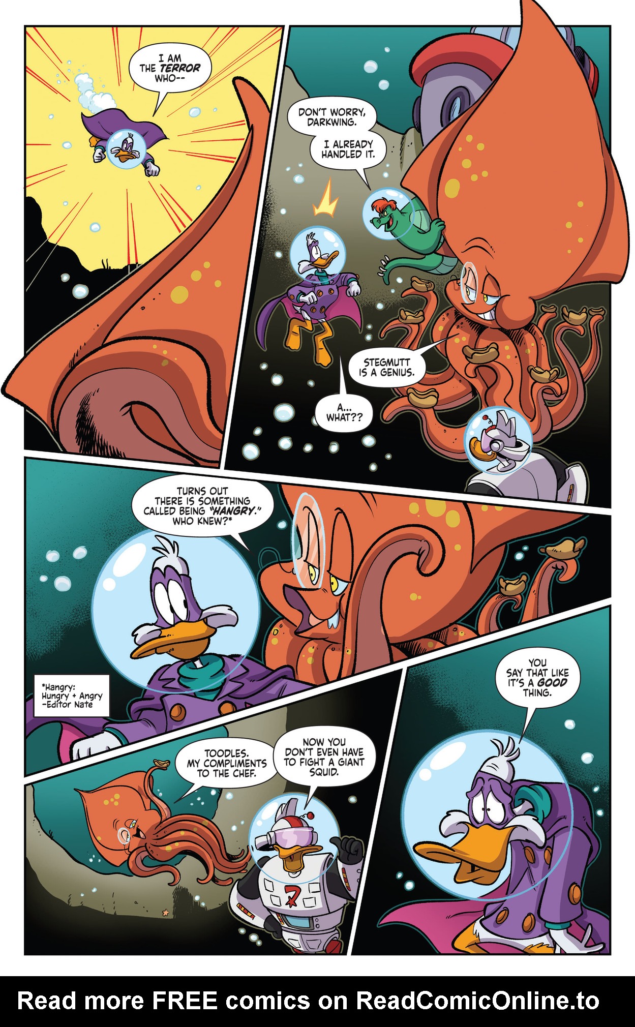 Read online Disney Darkwing Duck comic -  Issue #10 - 21