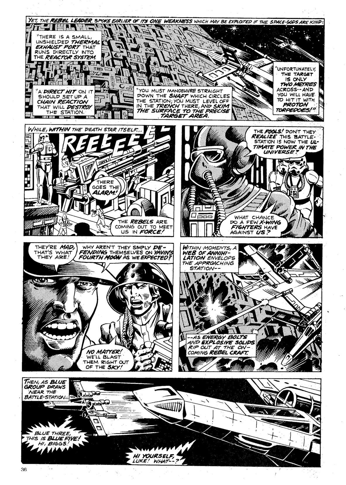 Read online Star Wars Weekly comic -  Issue #146 - 36