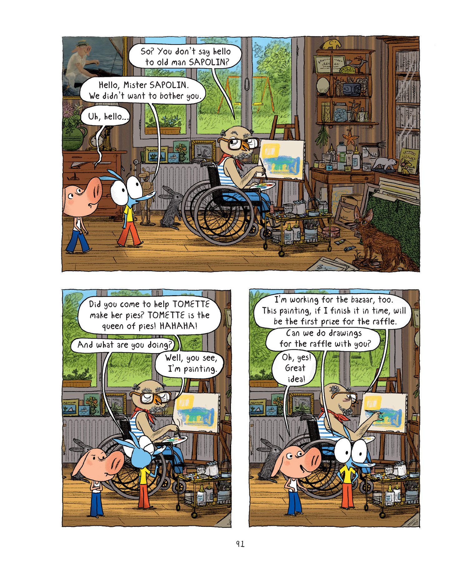 Read online Ariol comic -  Issue # TPB 6 - 92