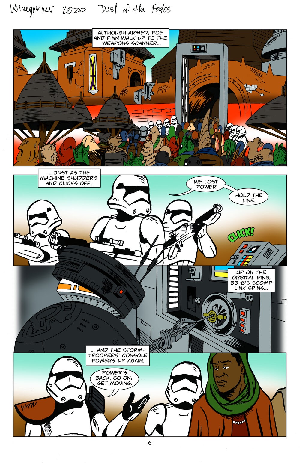 Read online Star Wars: Duel of the Fates comic -  Issue #1 - 7