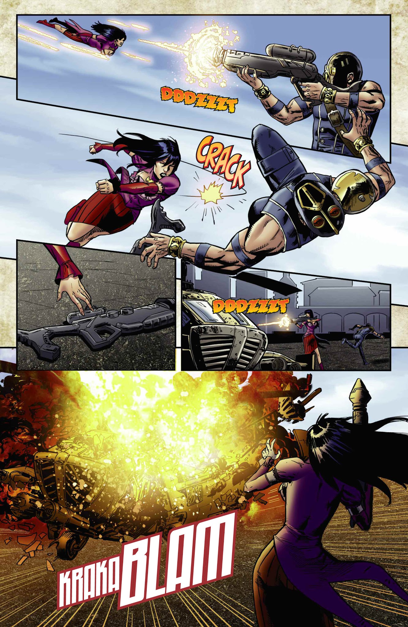 Read online Legenderry: Vampirella comic -  Issue #4 - 15