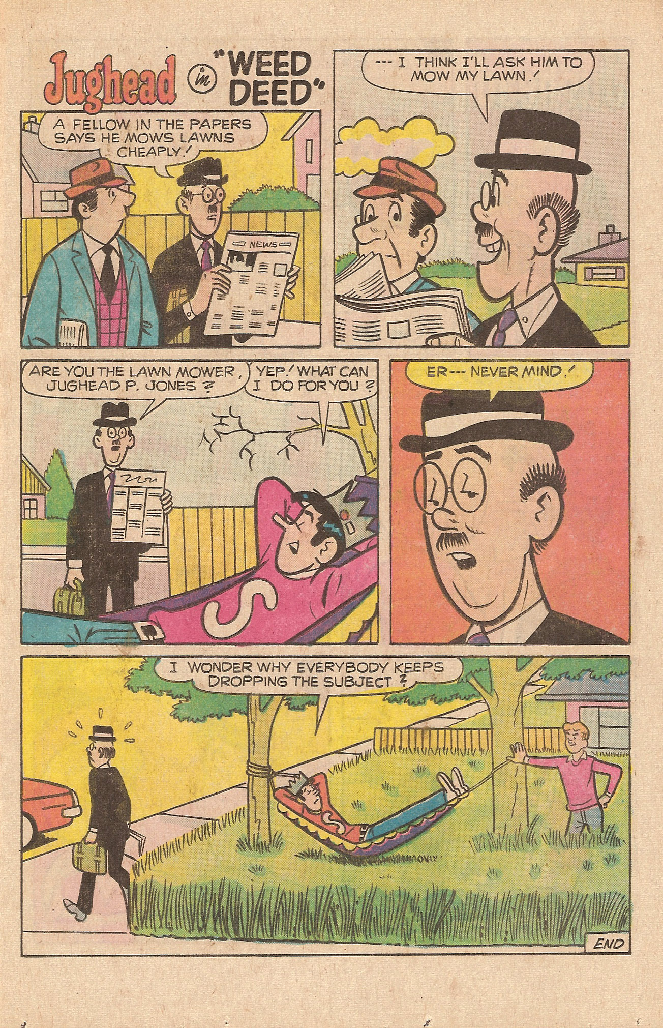 Read online Jughead's Jokes comic -  Issue #51 - 13