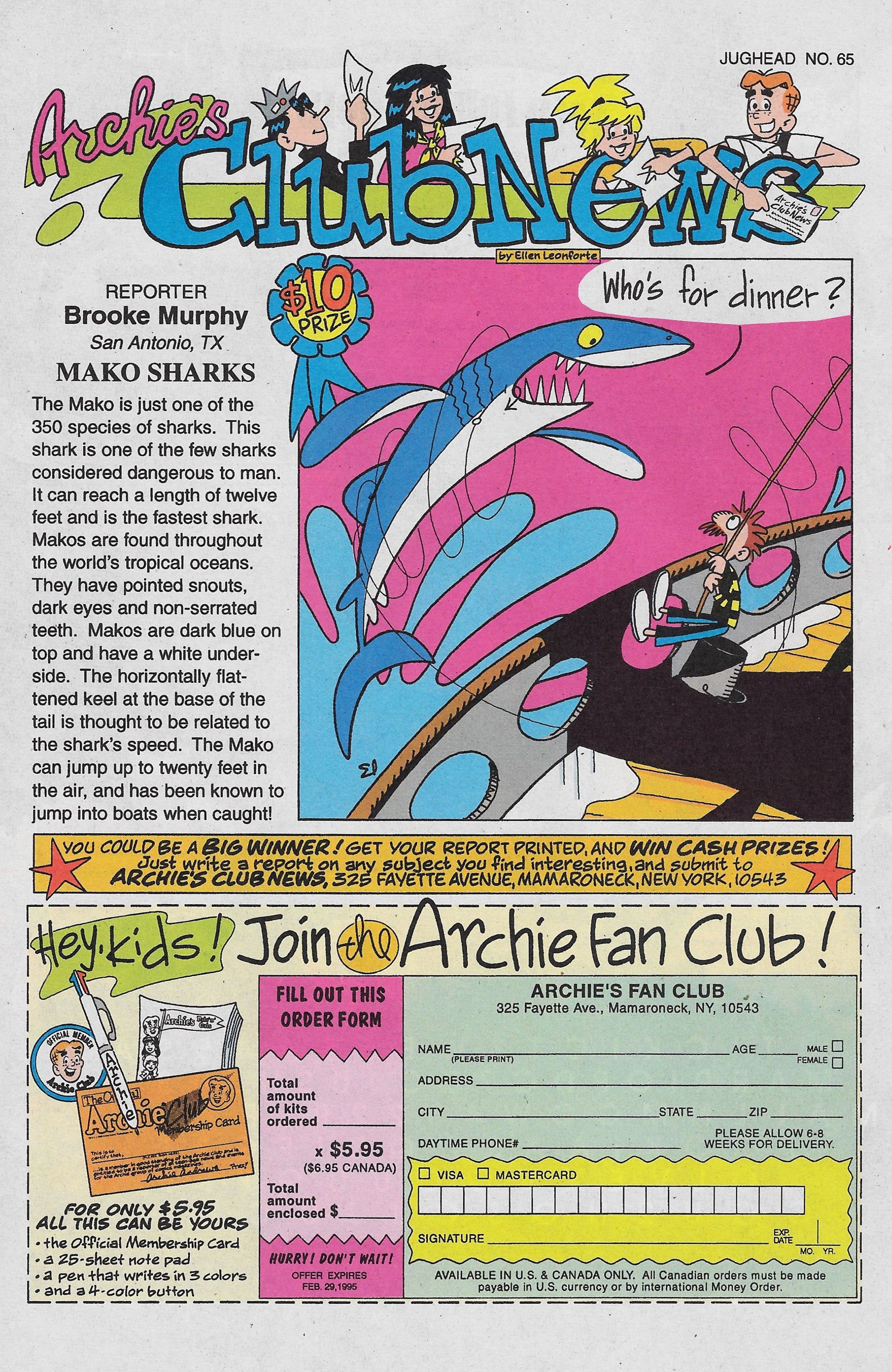 Read online Archie's Pal Jughead Comics comic -  Issue #65 - 26