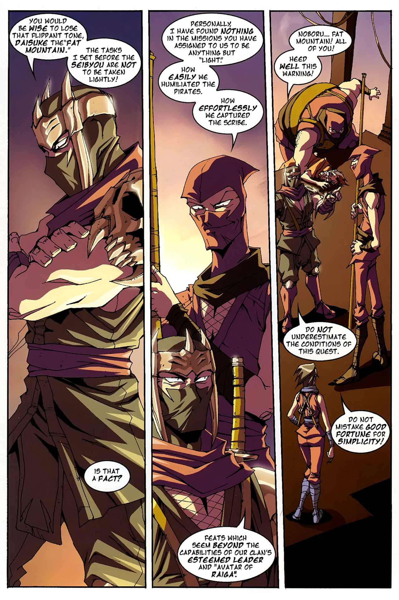 Read online Pirates vs. Ninjas II comic -  Issue #3 - 5