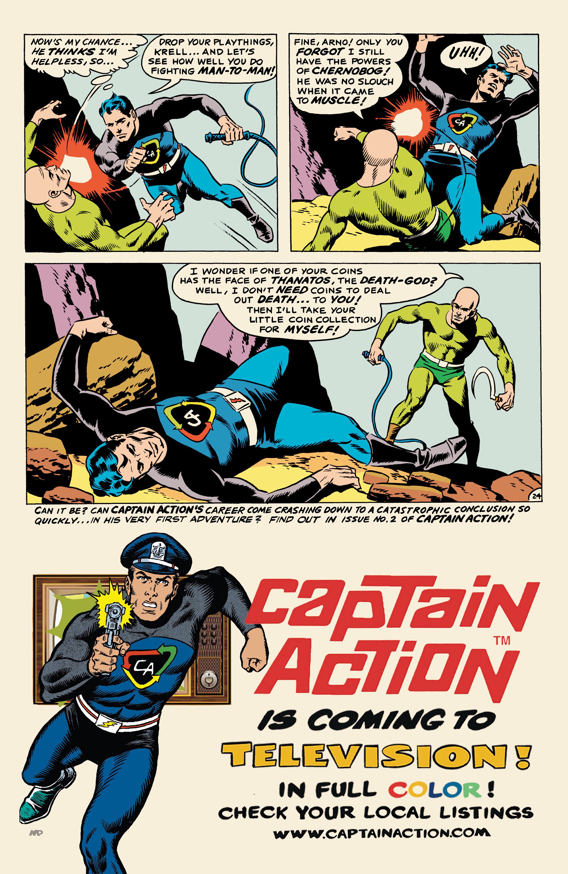 Read online Captain Action: Classic Collection comic -  Issue # TPB - 32