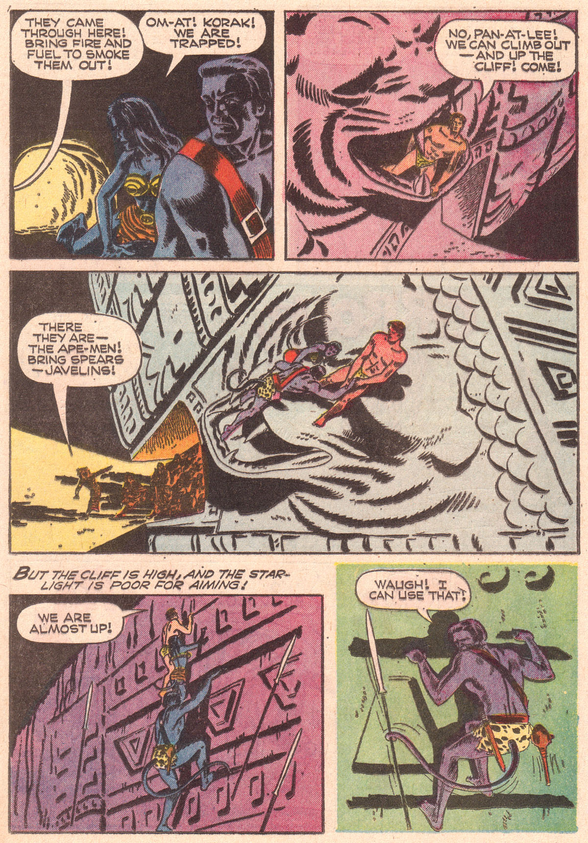 Read online Korak, Son of Tarzan (1964) comic -  Issue #24 - 25