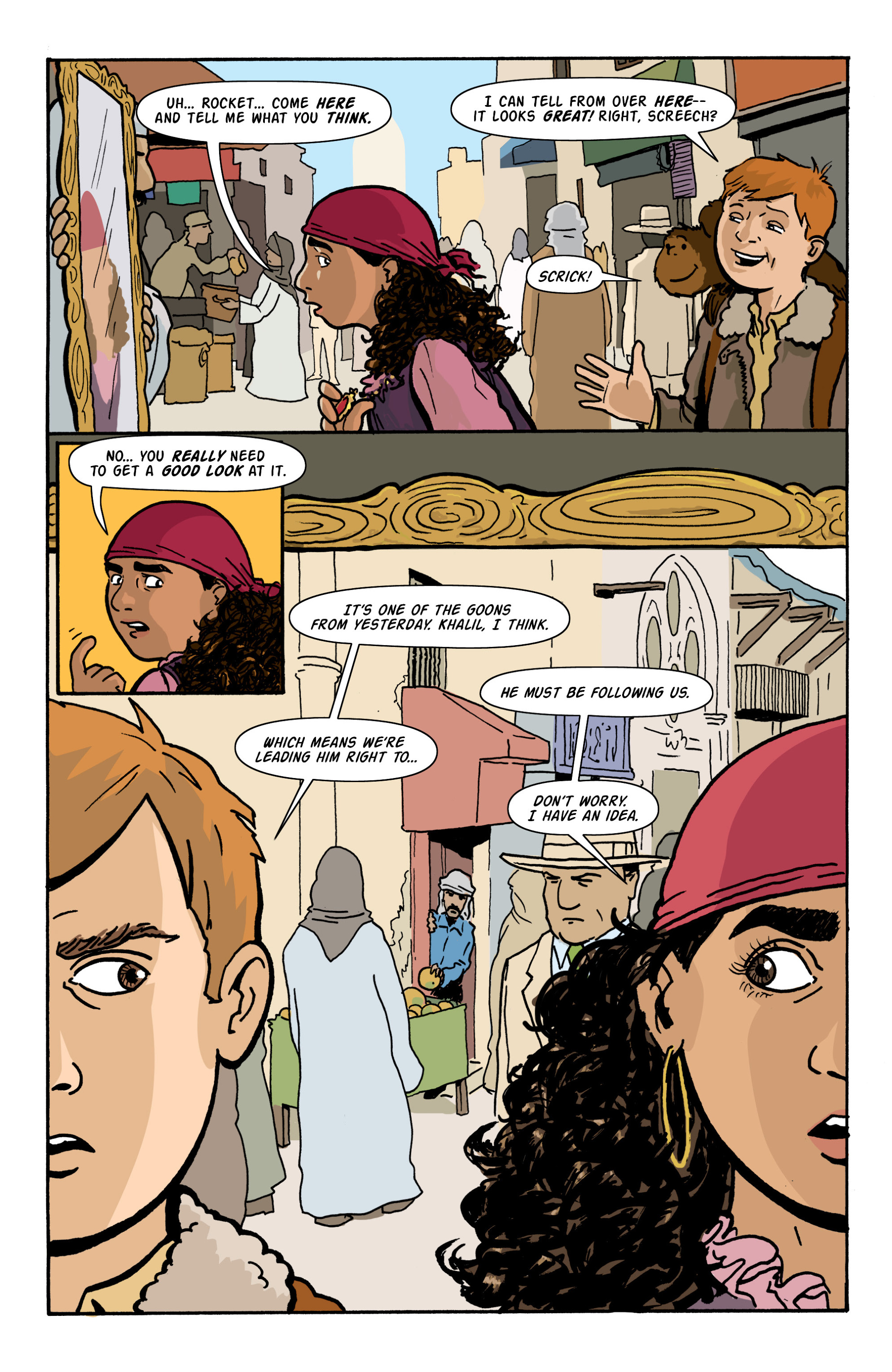 Read online Rocket Robinson and the Pharaoh's Fortune comic -  Issue # TPB (Part 2) - 32