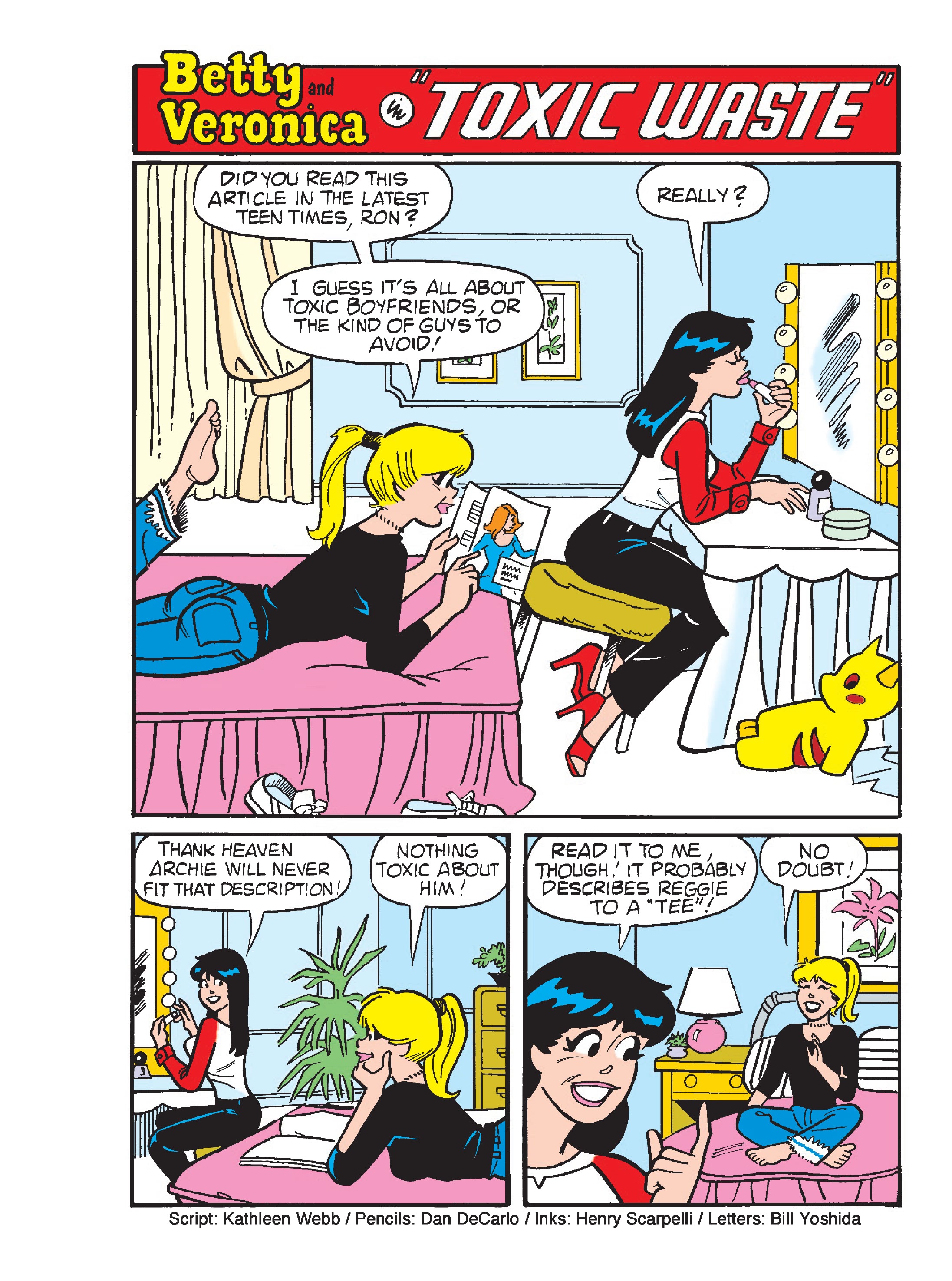 Read online World of Betty & Veronica Digest comic -  Issue #7 - 124