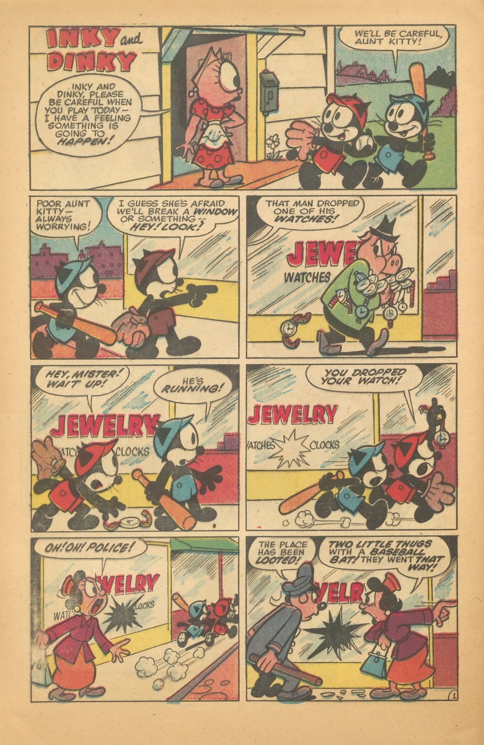 Read online Felix the Cat (1955) comic -  Issue #95 - 30