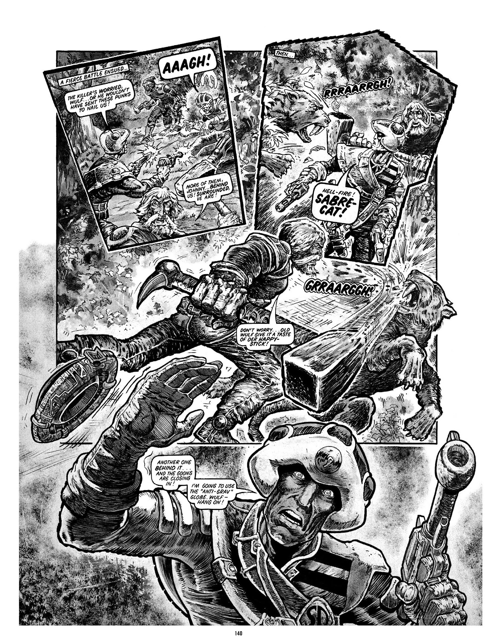 Read online Strontium Dog Search and Destroy: The Starlord Years comic -  Issue # TPB - 126