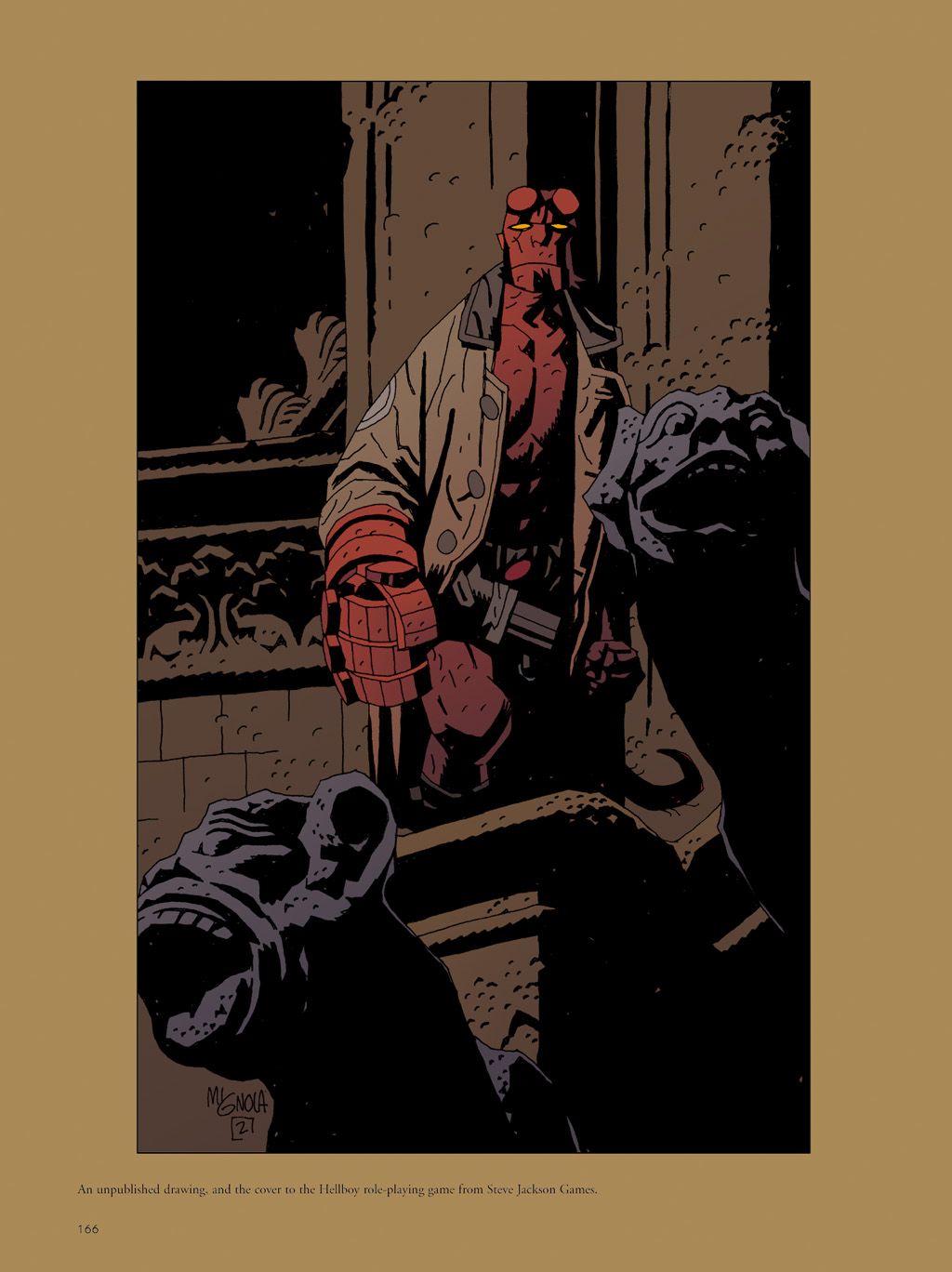 Read online The Art of Hellboy comic -  Issue # TPB - 167