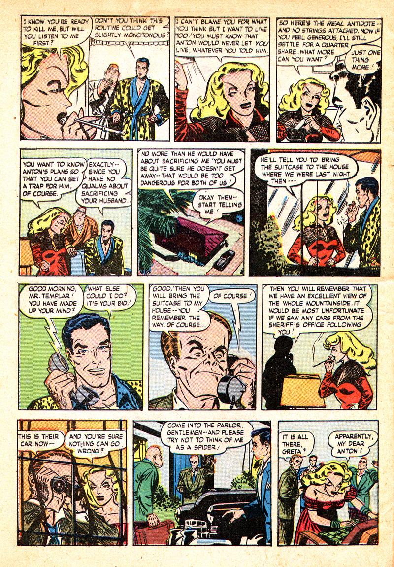 Read online The Saint (1947) comic -  Issue #9 - 29