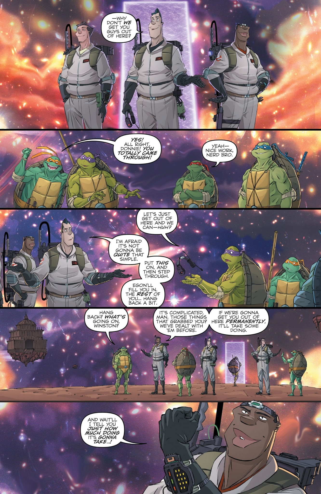 Read online Teenage Mutant Ninja Turtles/Ghostbusters 2 comic -  Issue #1 - 20