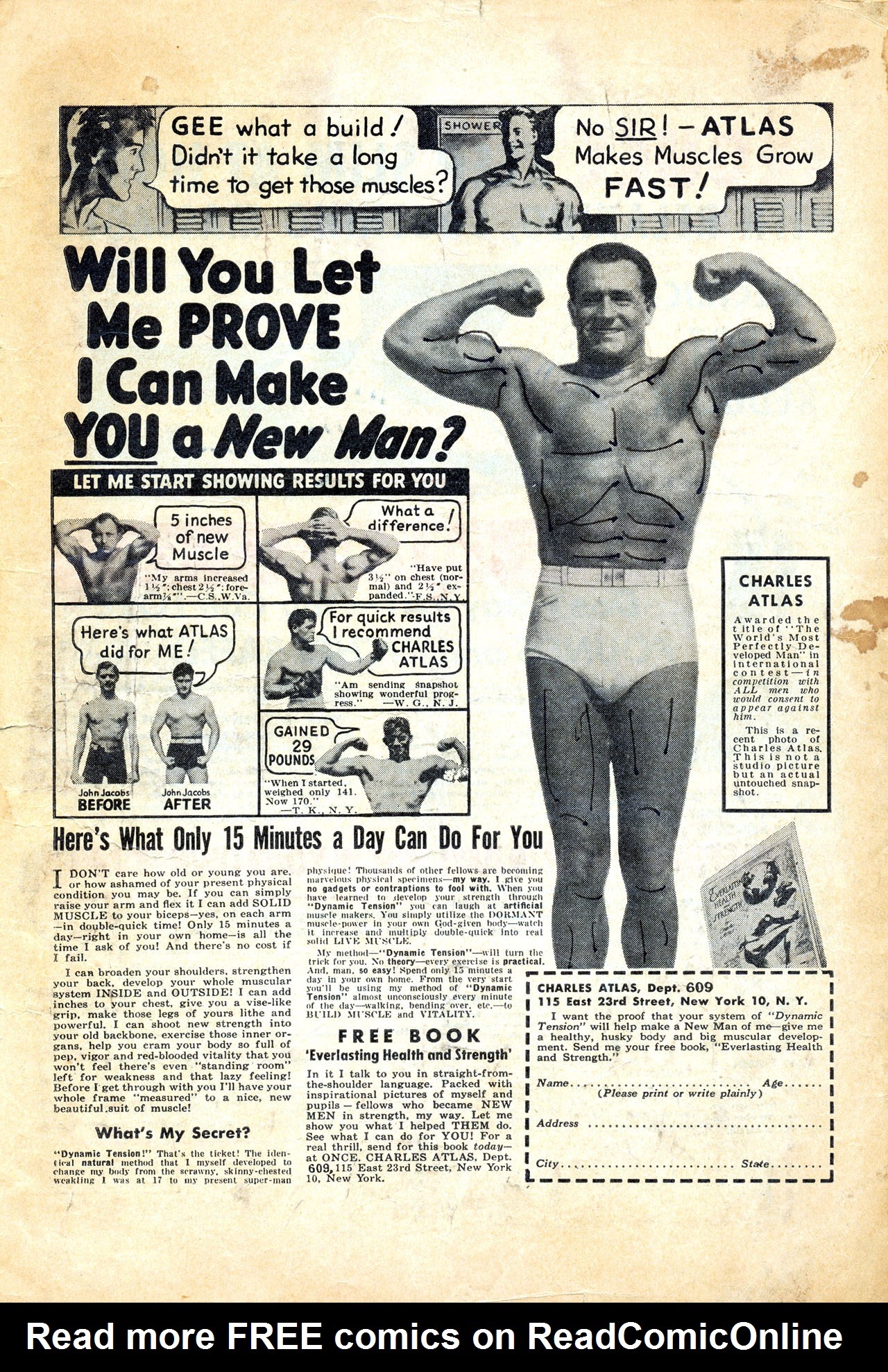 Read online Crime Cases Comics (1950) comic -  Issue #26 - 35