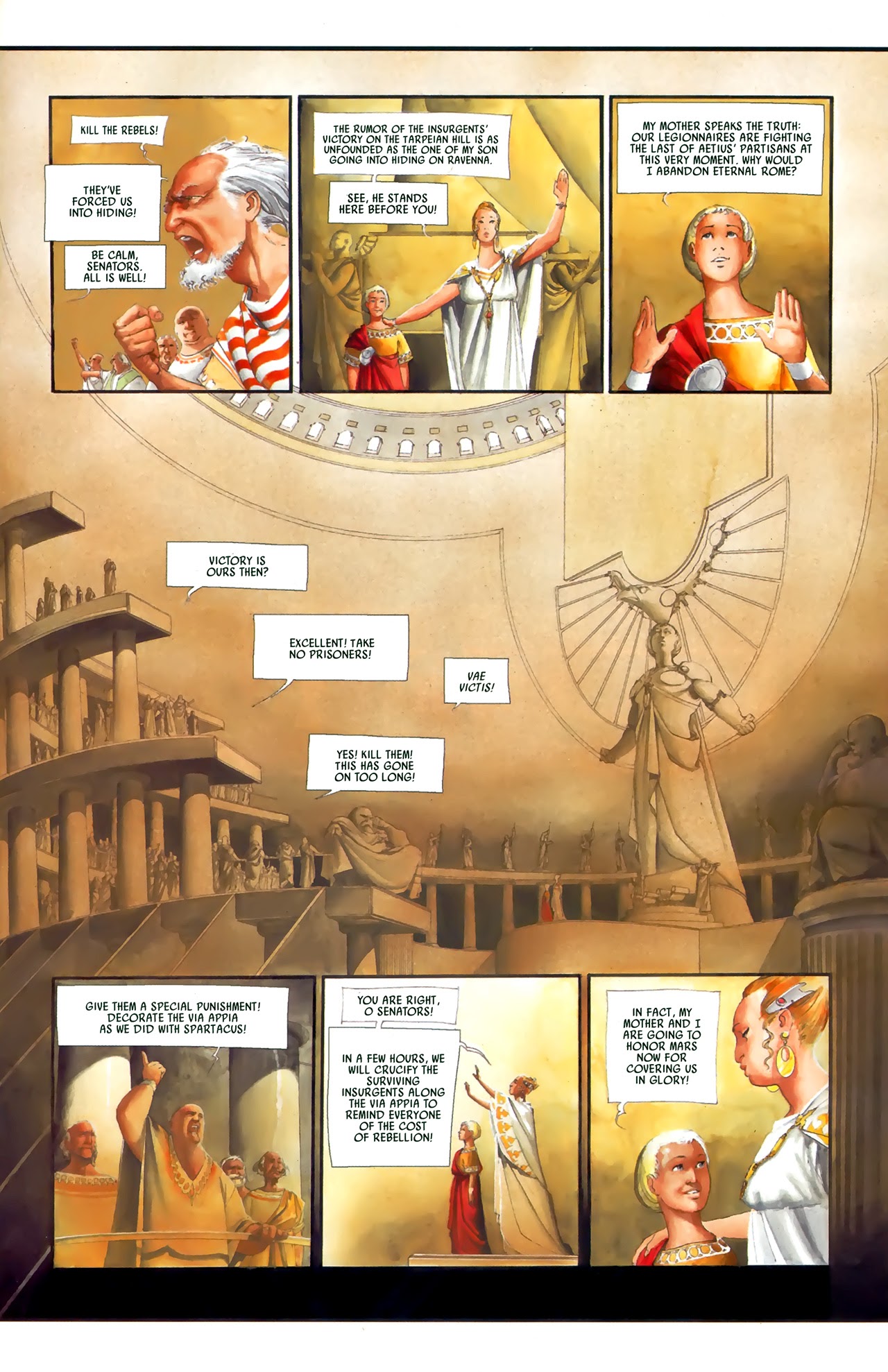 Read online Scourge Of The Gods: The Fall comic -  Issue #2 - 17