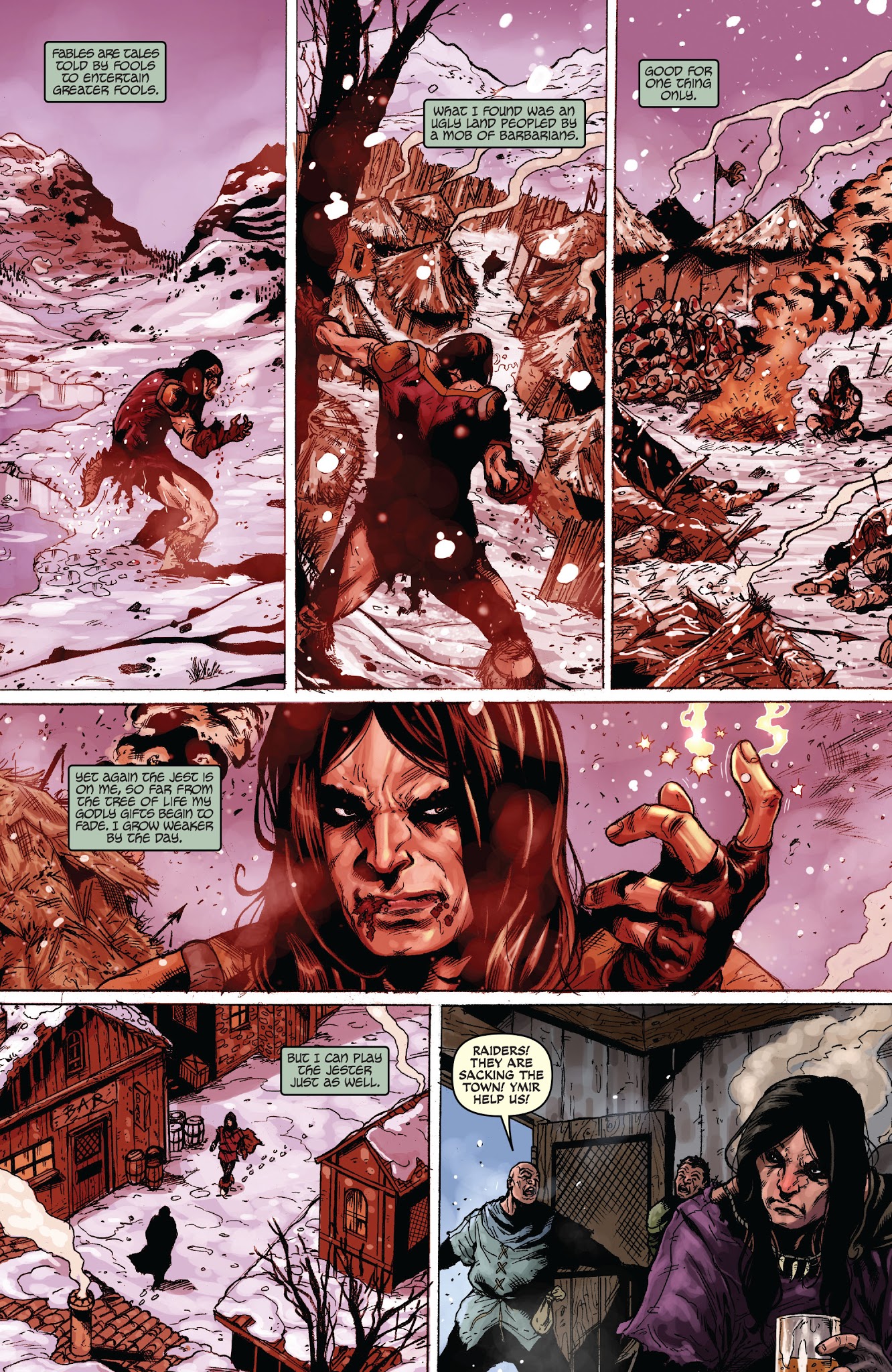 Read online Red Sonja: Revenge of the Gods comic -  Issue #1 - 6