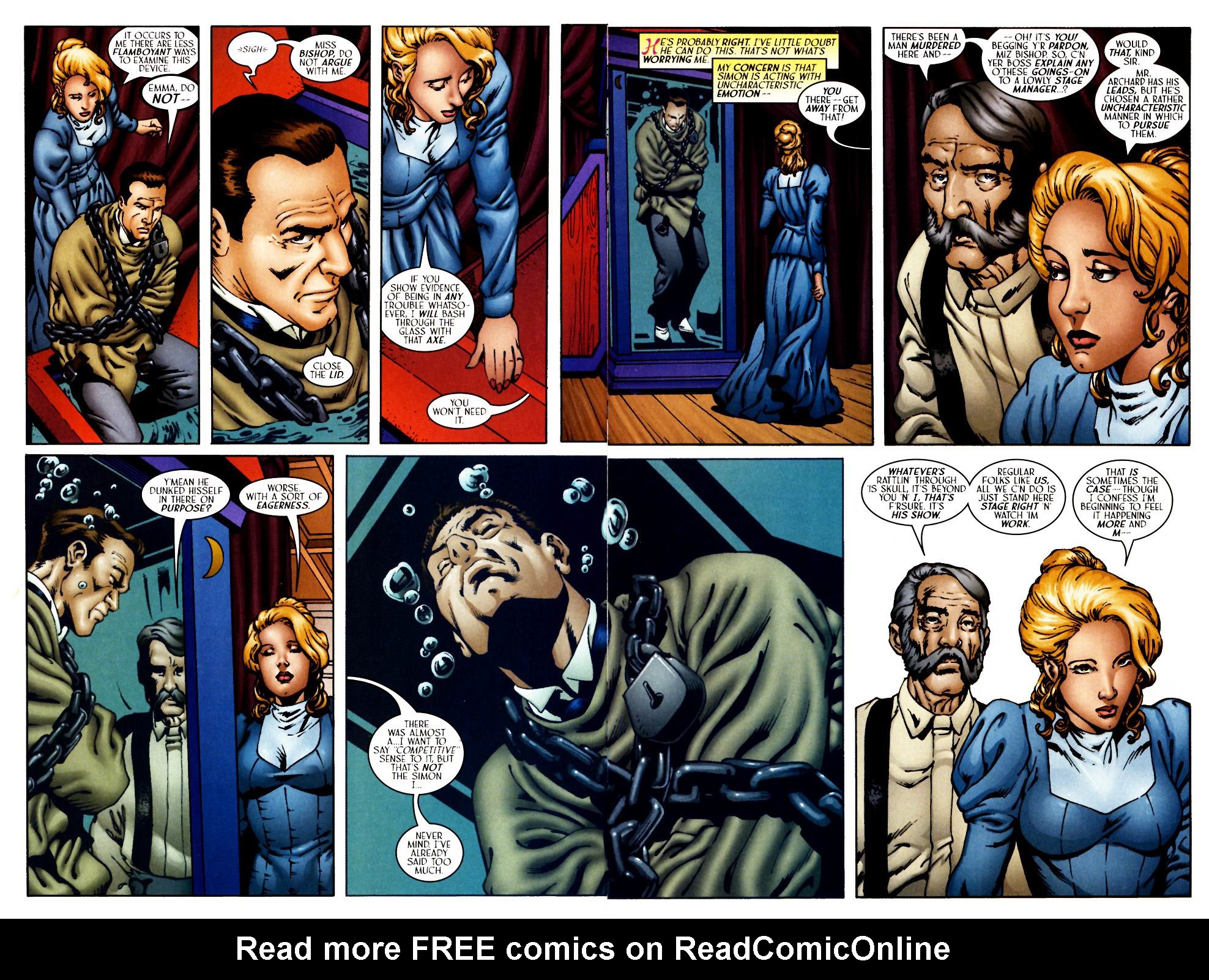 Read online Ruse comic -  Issue #6 - 9