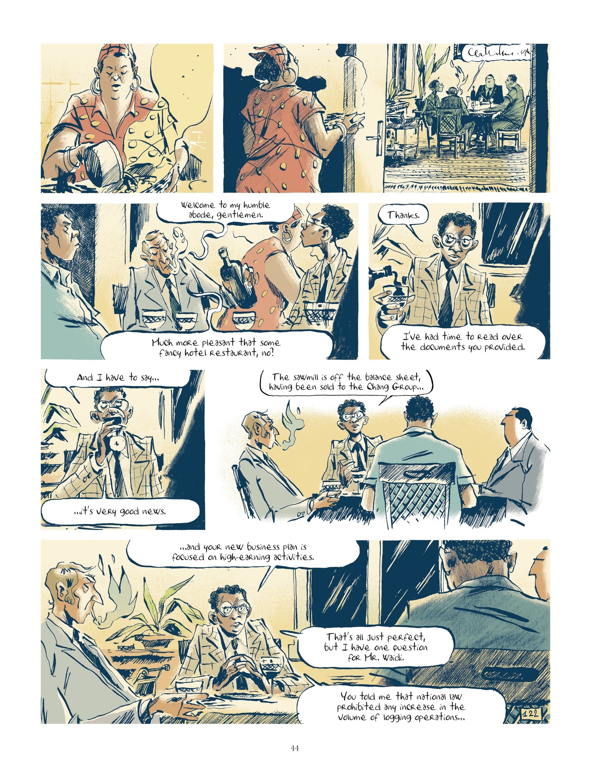 Read online Malaterre comic -  Issue # TPB 2 - 45
