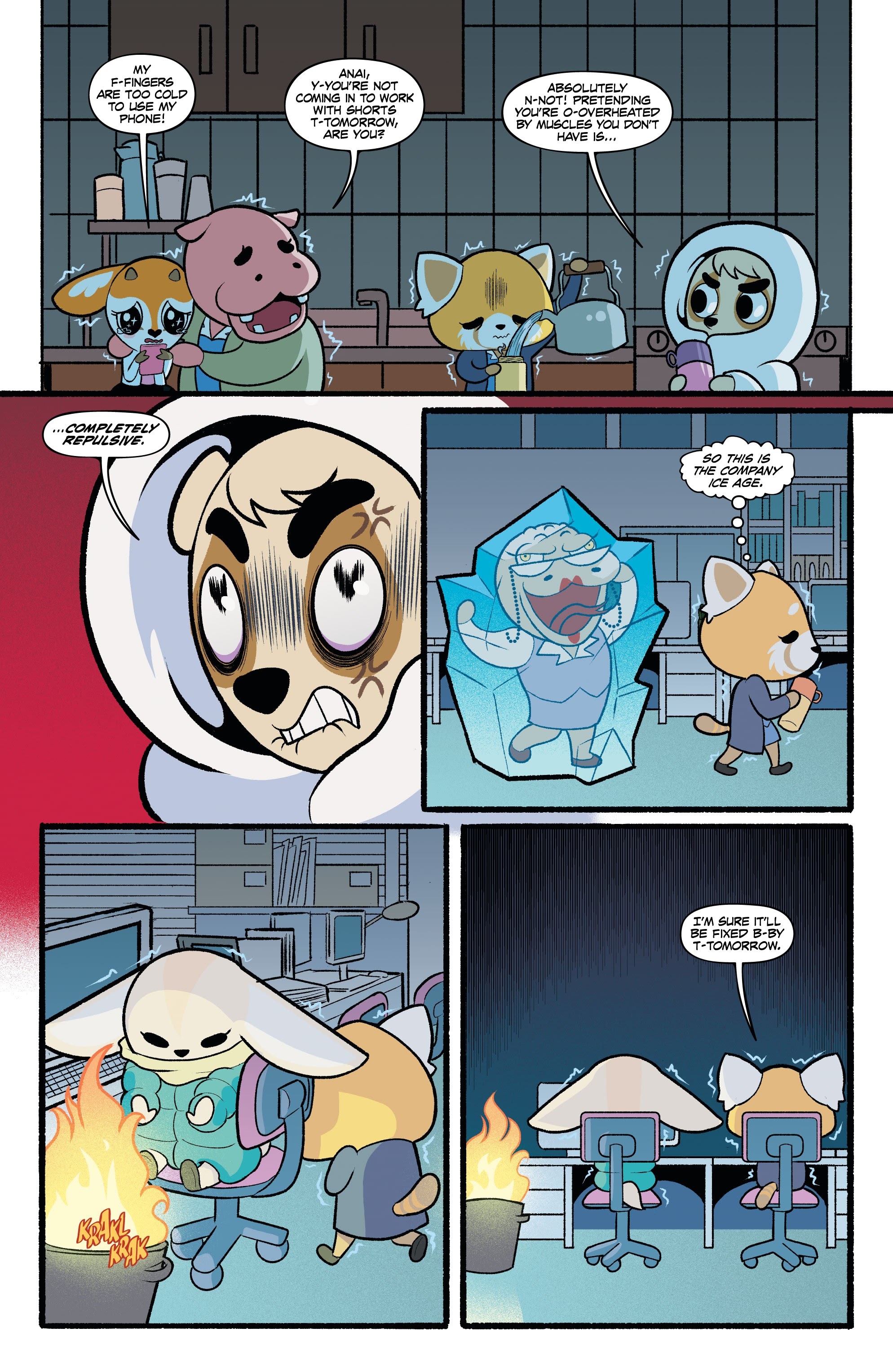Read online Aggretsuko comic -  Issue #5 - 11