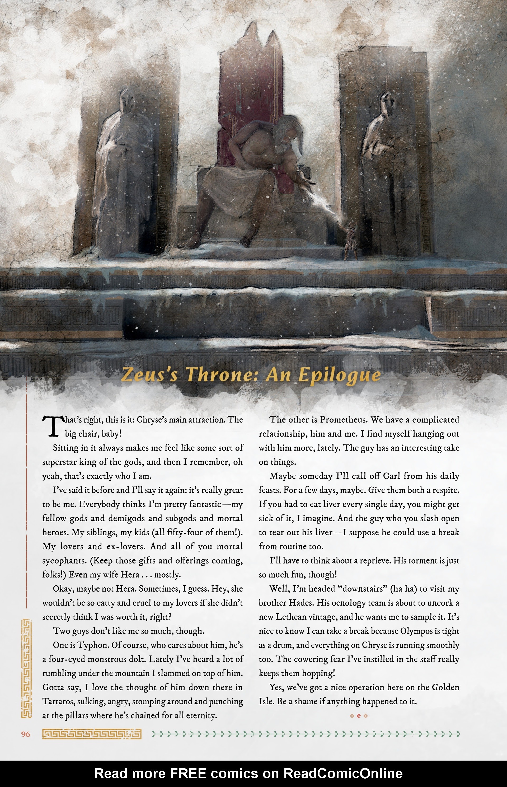 Read online Immortals Fenyx Rising: A Traveler's Guide to the Golden Isle comic -  Issue # TPB - 96