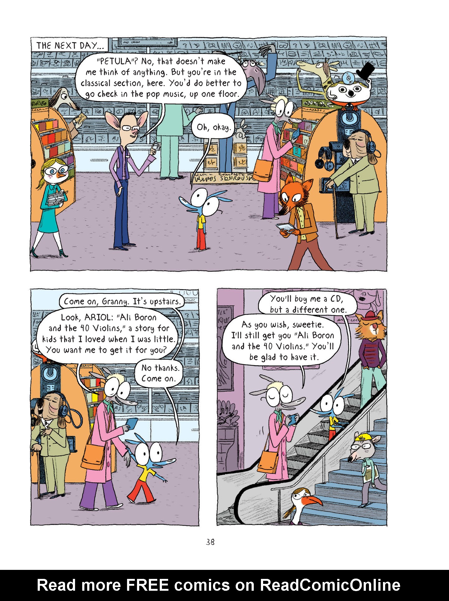 Read online Ariol comic -  Issue # TPB 6 - 39