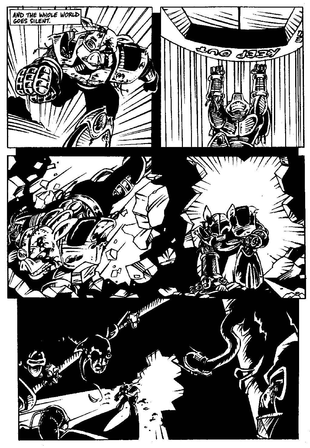 Read online Cyberswine comic -  Issue #0 - 8