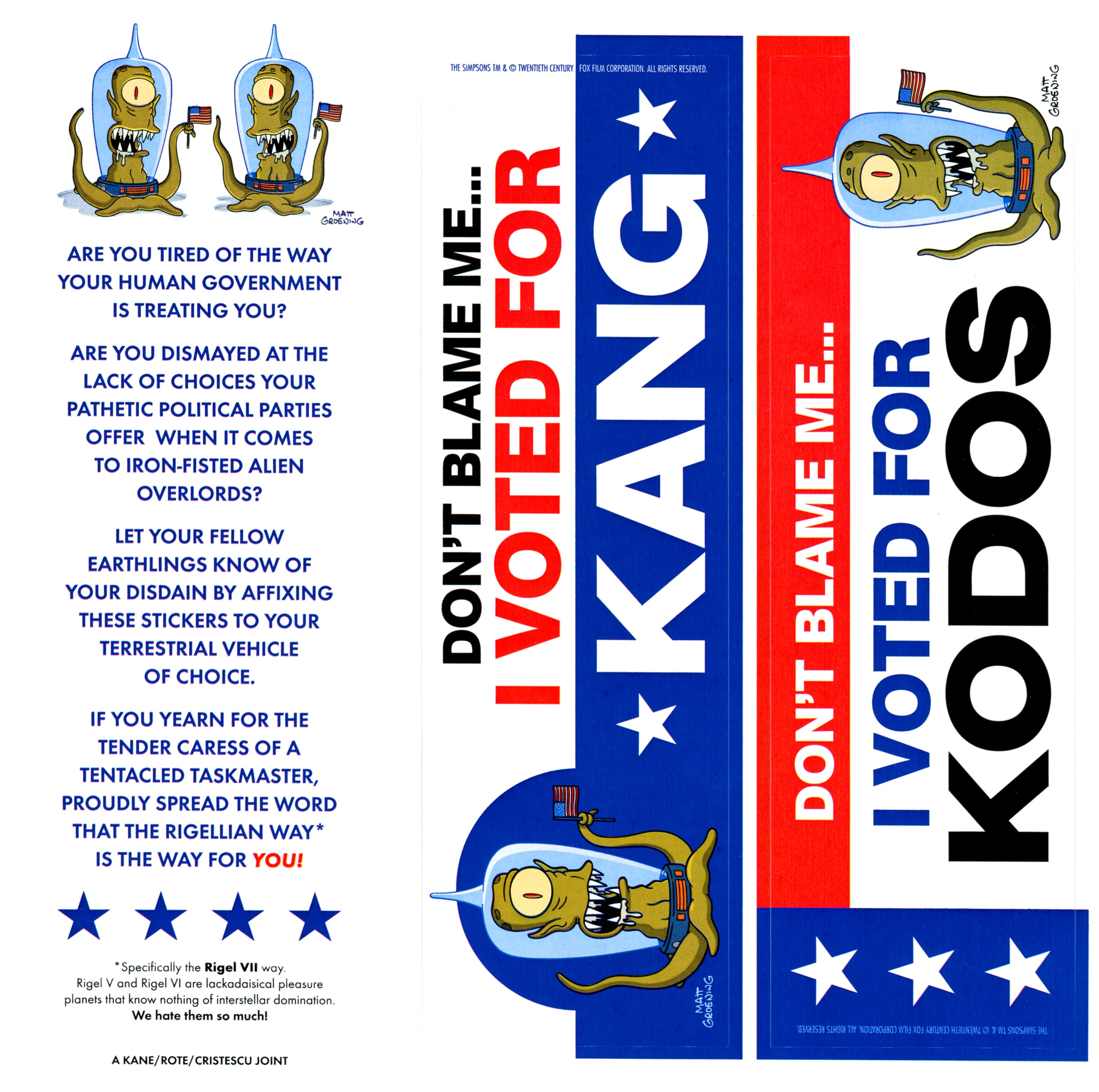 Read online Kang & Kodos! comic -  Issue # Full - 17