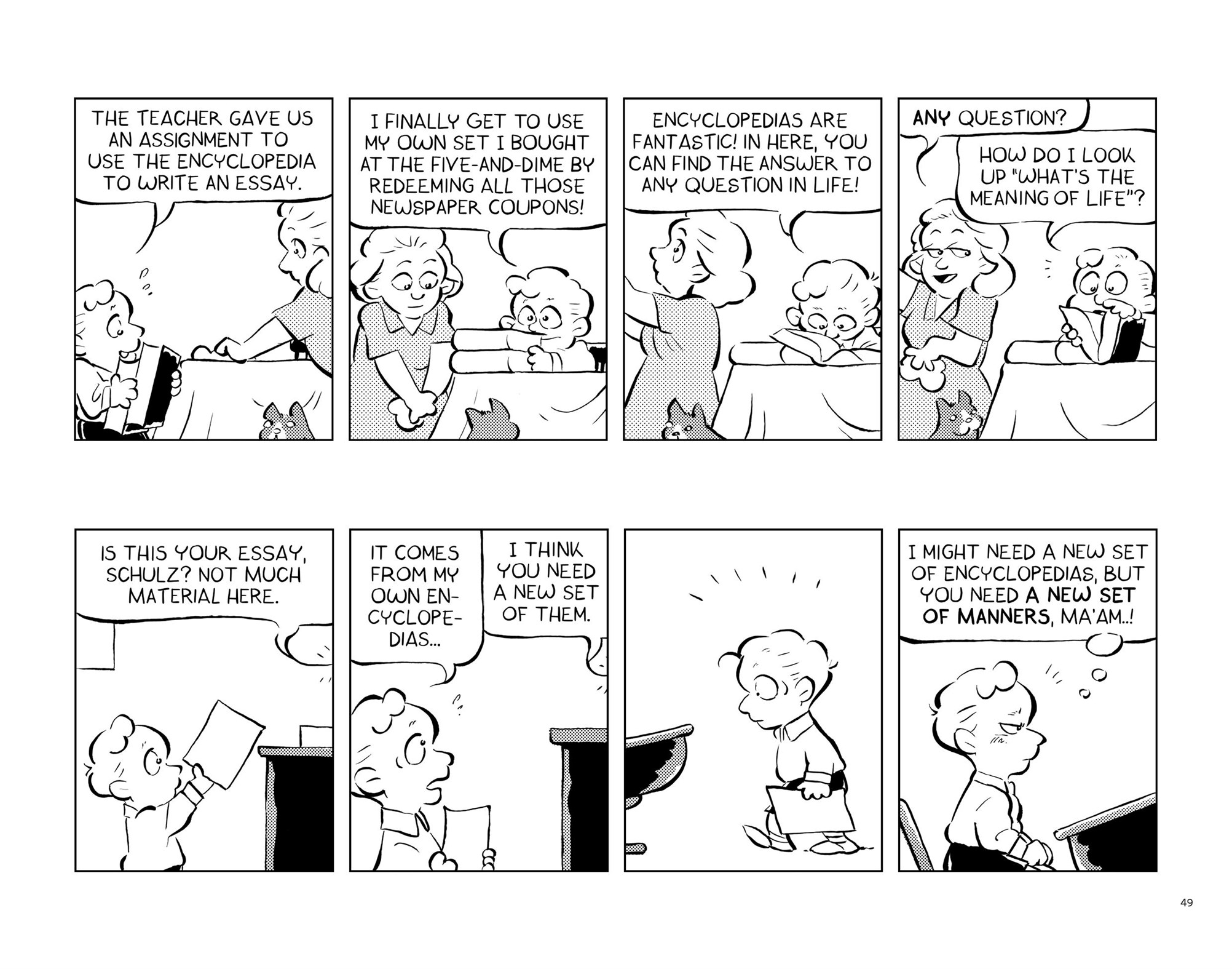 Read online Funny Things: A Comic Strip Biography of Charles M. Schulz comic -  Issue # TPB (Part 1) - 52