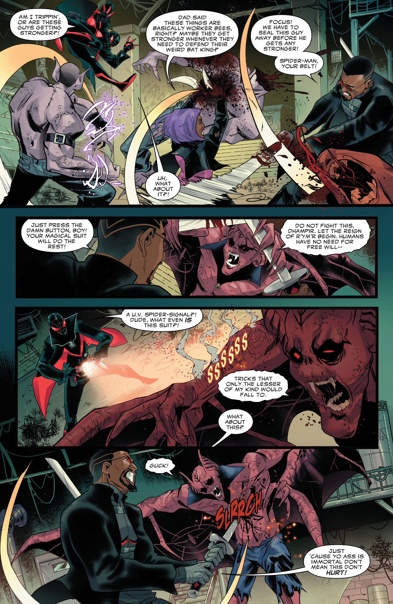 Read online Miles Morales: Spider-Man (2022) comic -  Issue #11 - 14