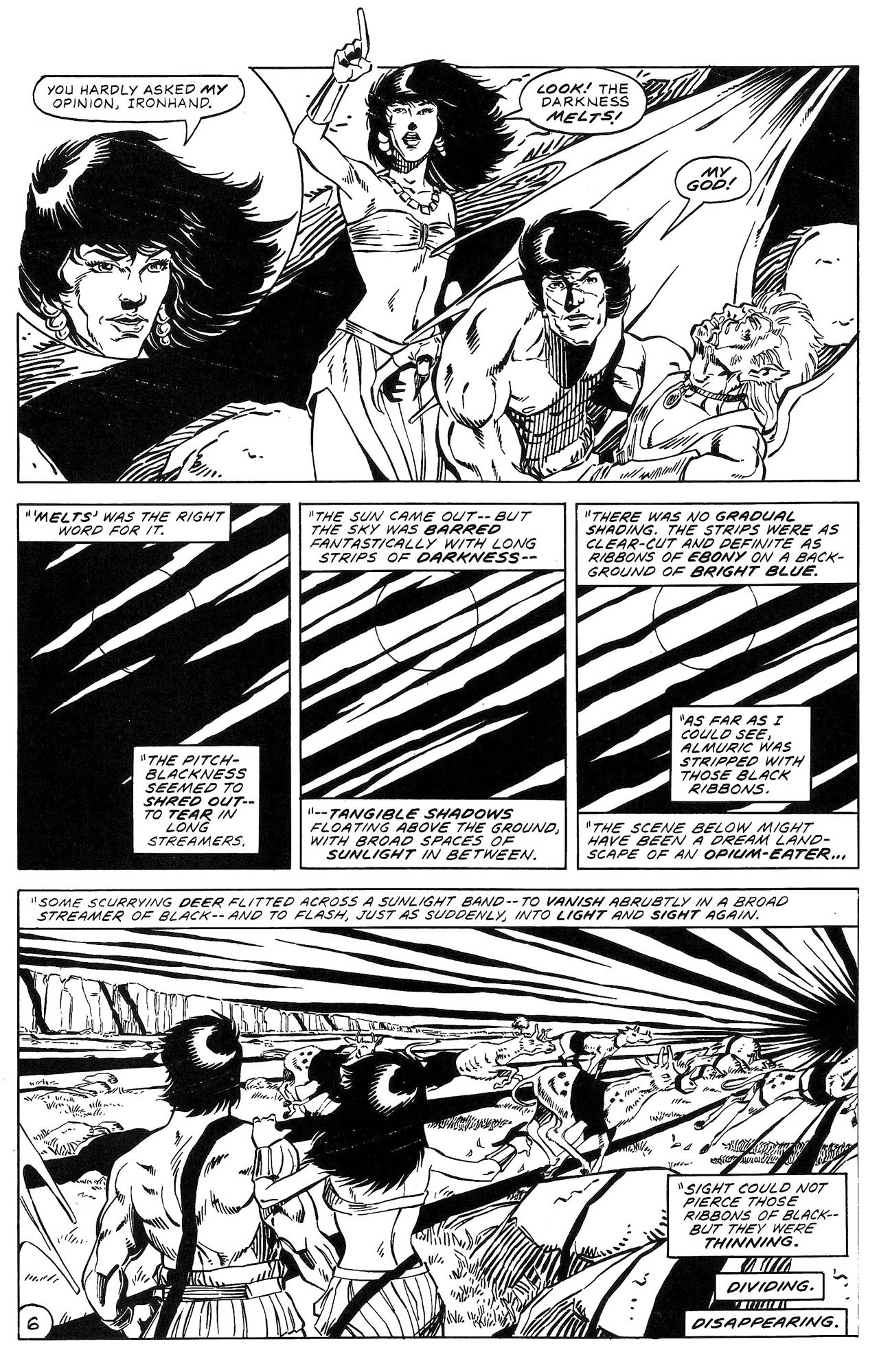 Read online Ironhand of Almuric comic -  Issue #3 - 8