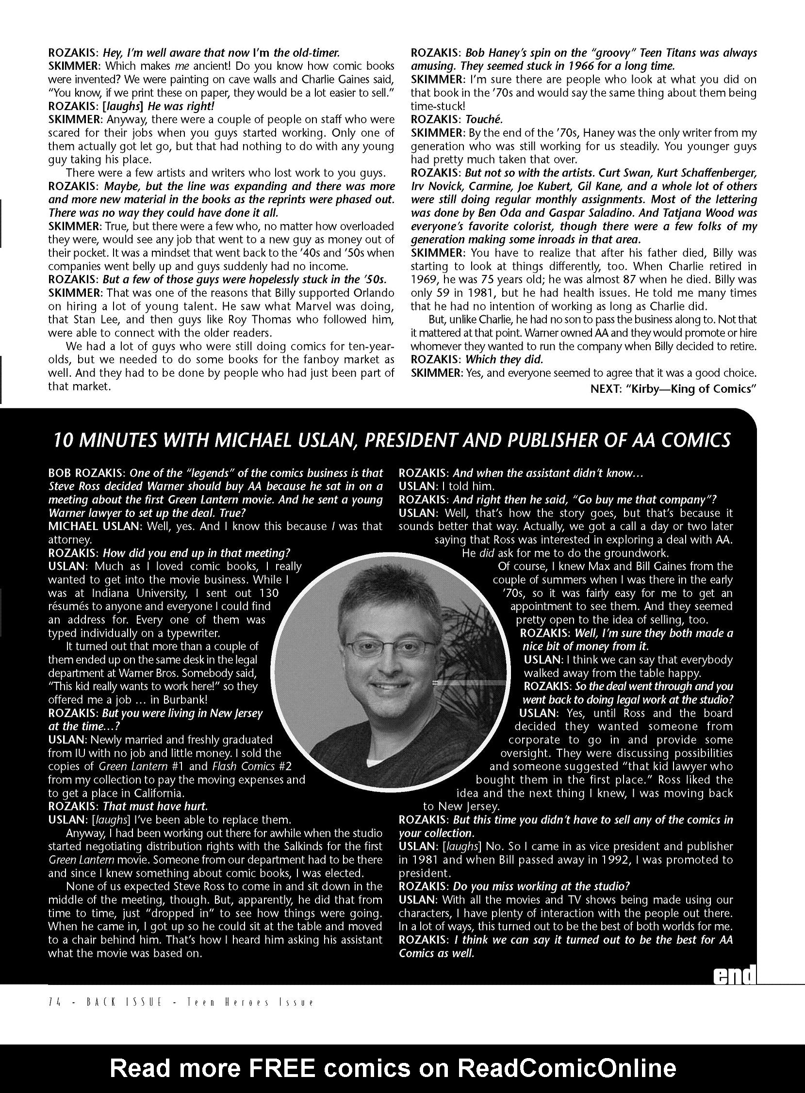 Read online Back Issue comic -  Issue #33 - 76