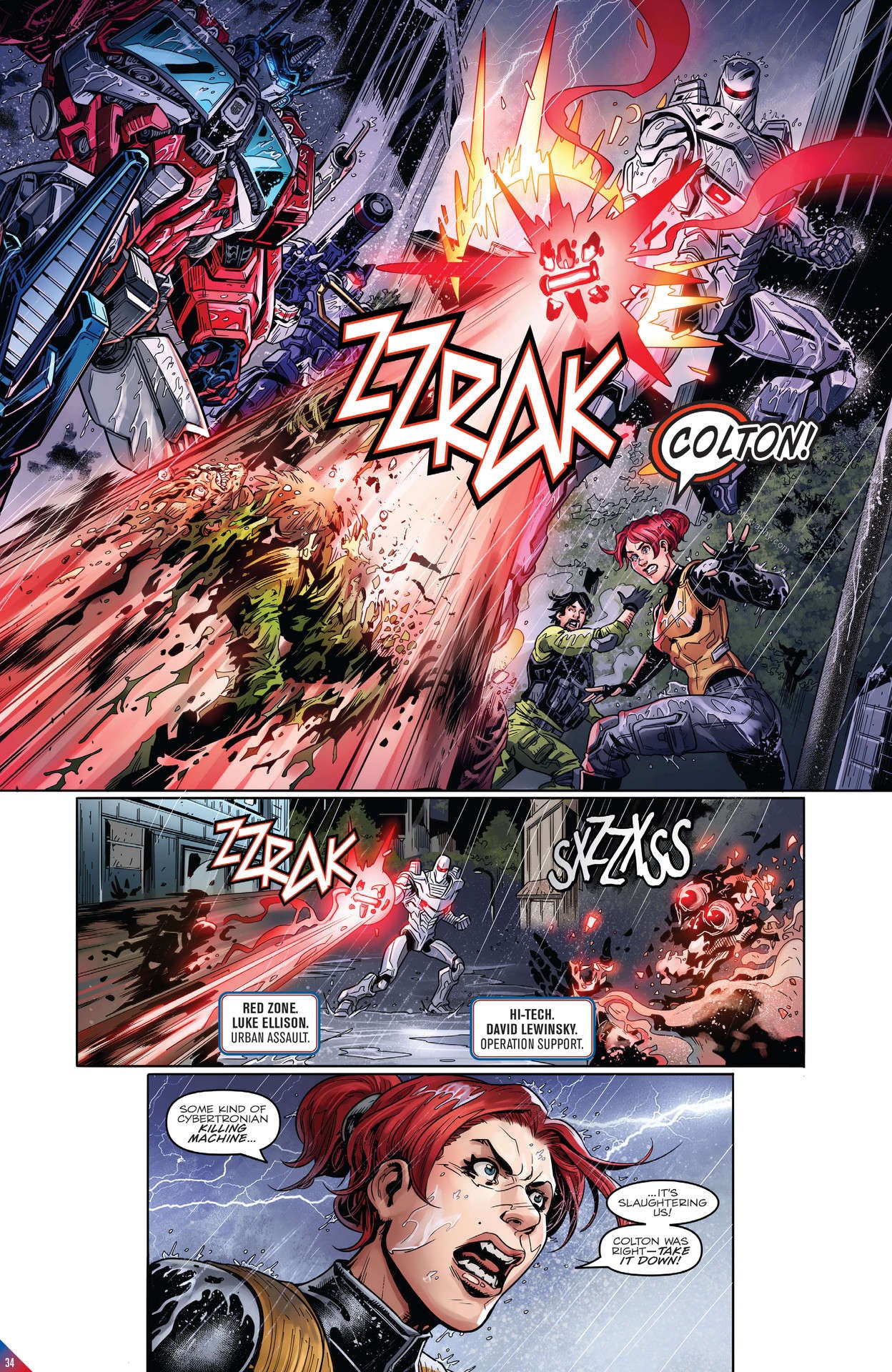 Read online Transformers: The IDW Collection Phase Three comic -  Issue # TPB 1 (Part 1) - 34