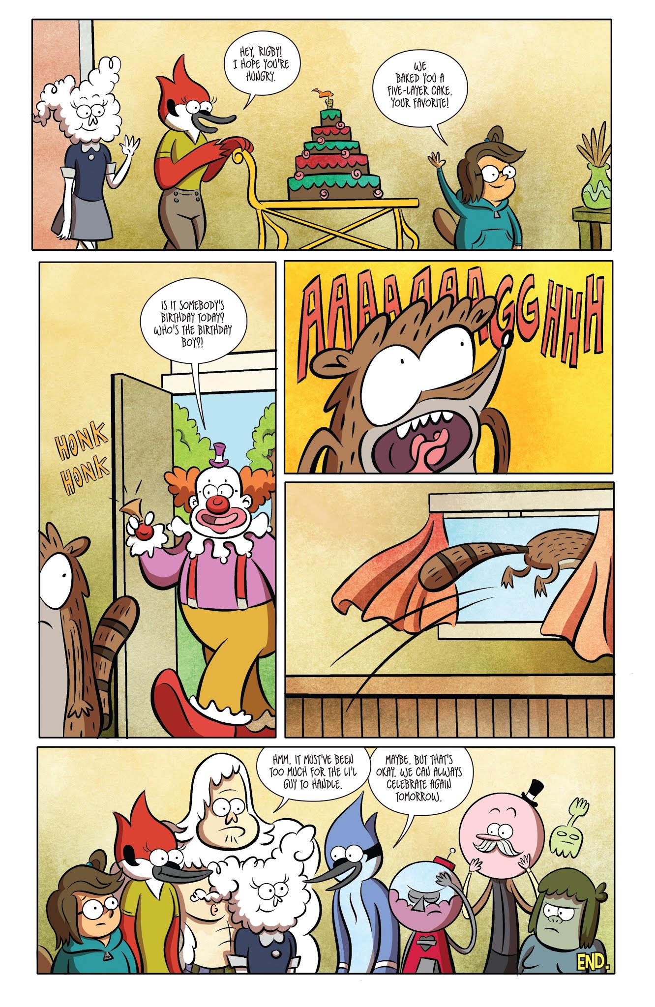 Read online Regular Show: Parks and Wreck comic -  Issue # TPB - 71