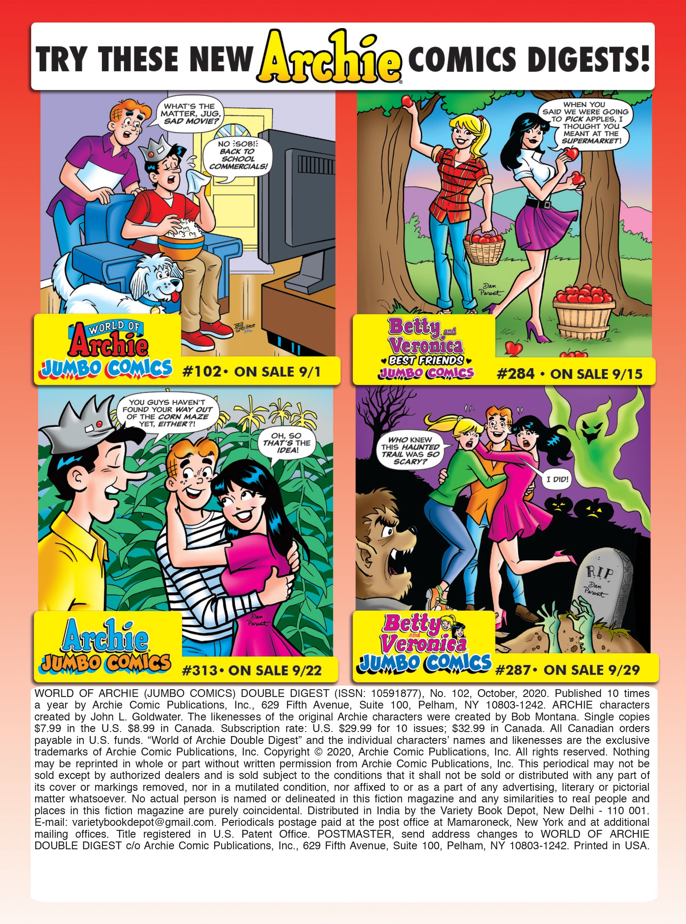 Read online World of Archie Double Digest comic -  Issue #102 - 181