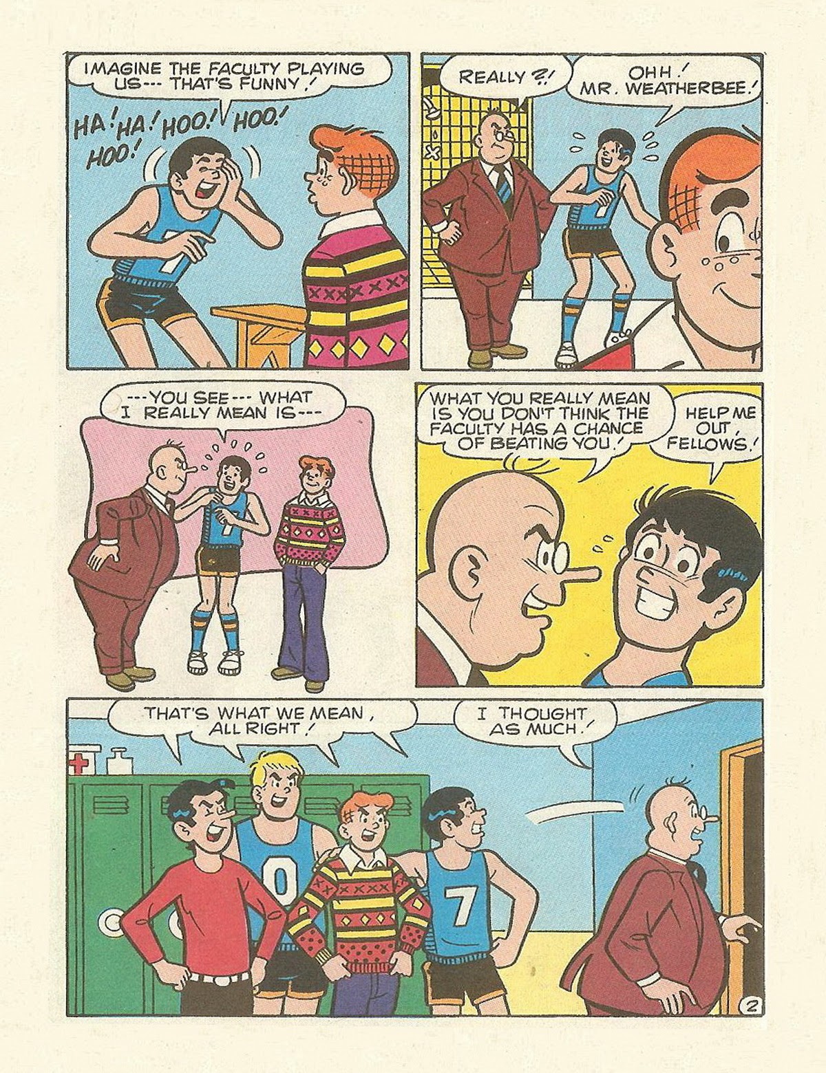Read online Archie's Double Digest Magazine comic -  Issue #65 - 167