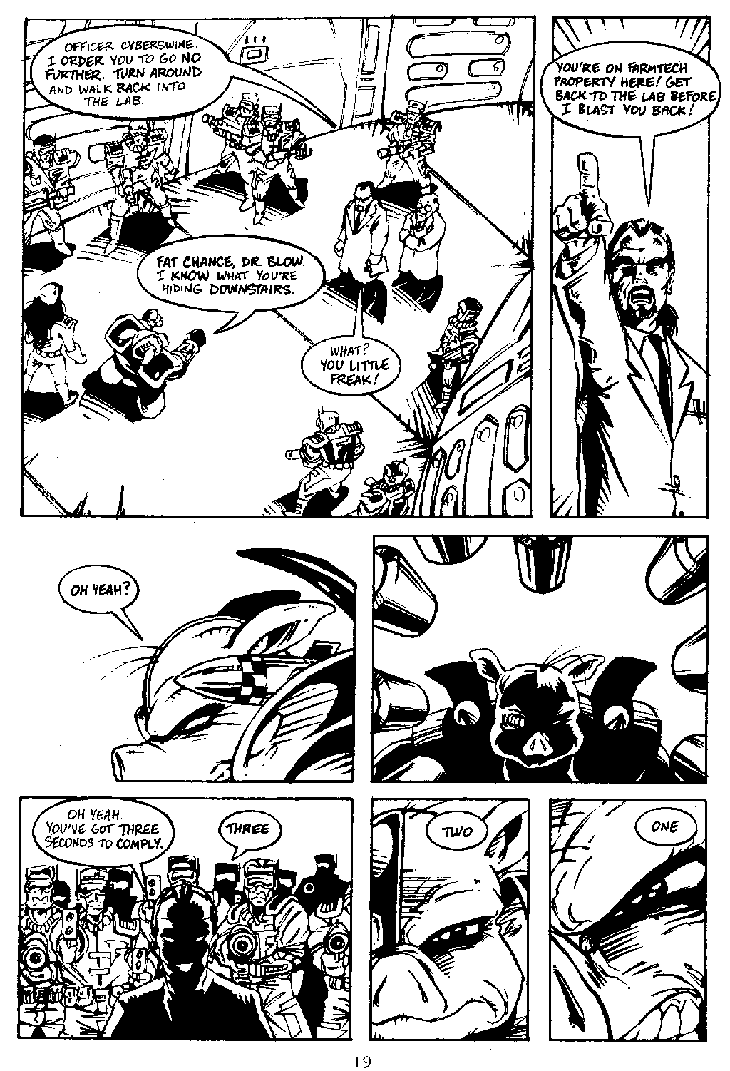 Read online Cyberswine comic -  Issue #0 - 18