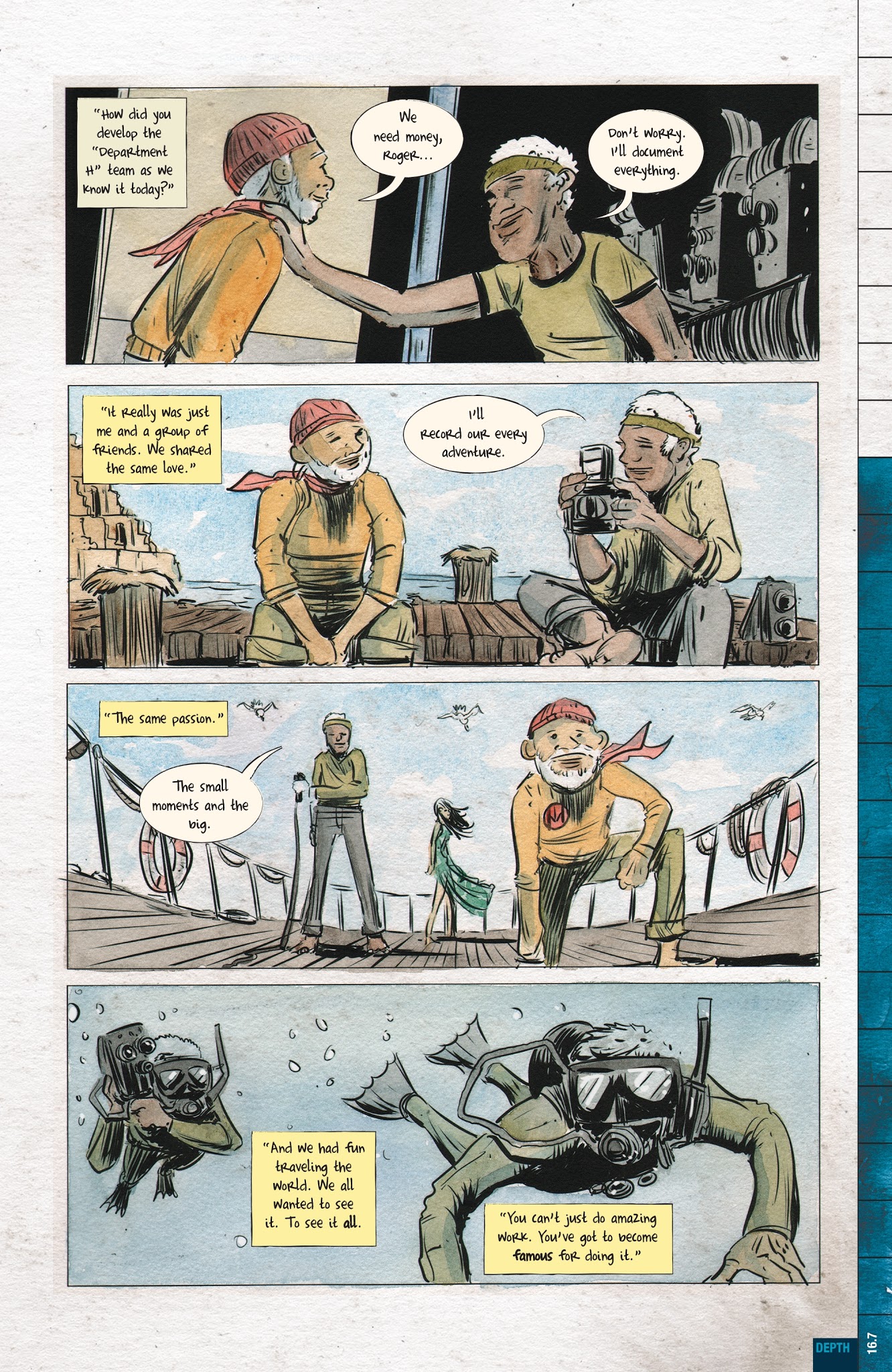 Read online Dept. H comic -  Issue #16 - 9