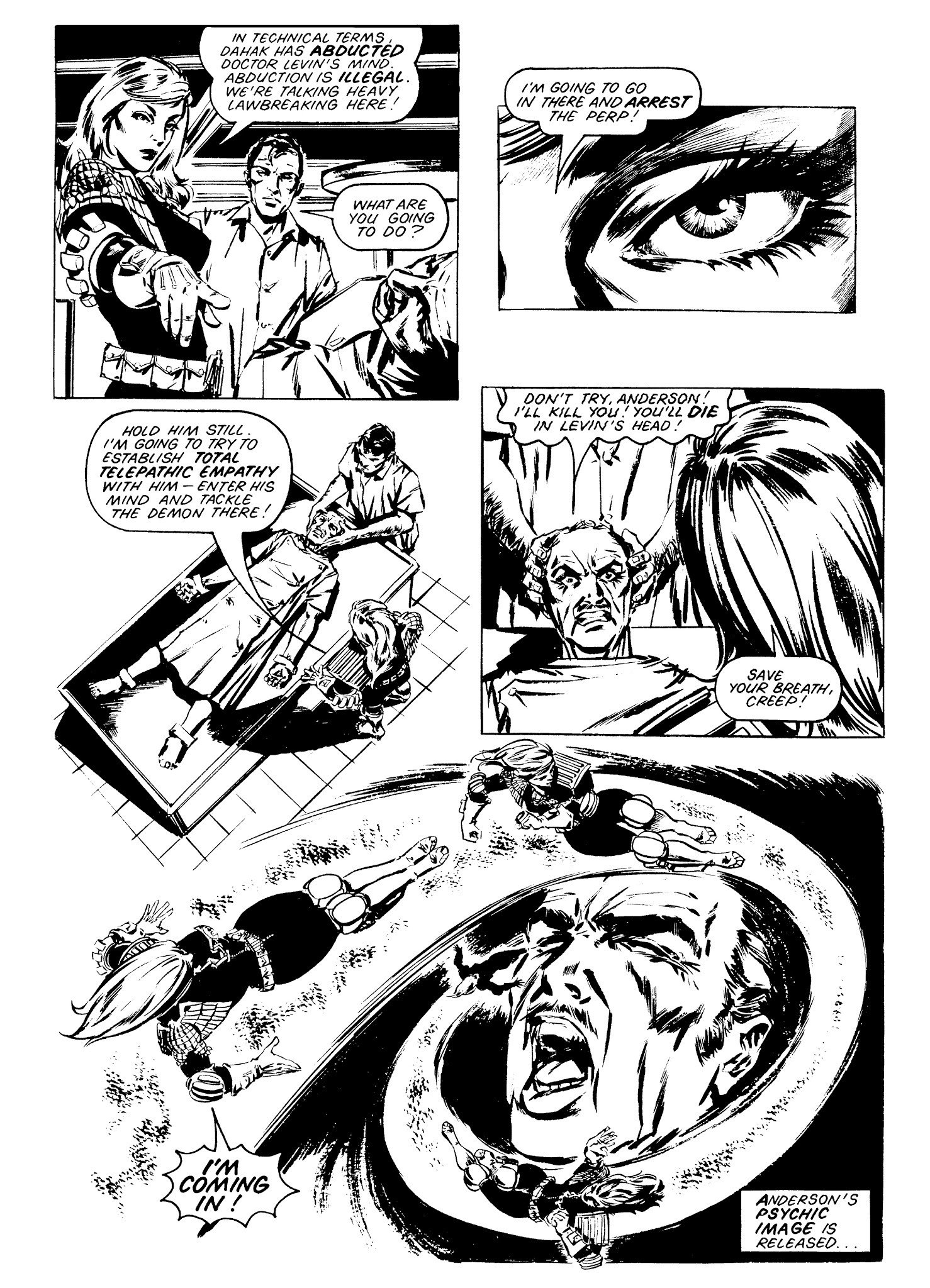 Read online Judge Anderson: The Psi Files comic -  Issue # TPB 1 - 427