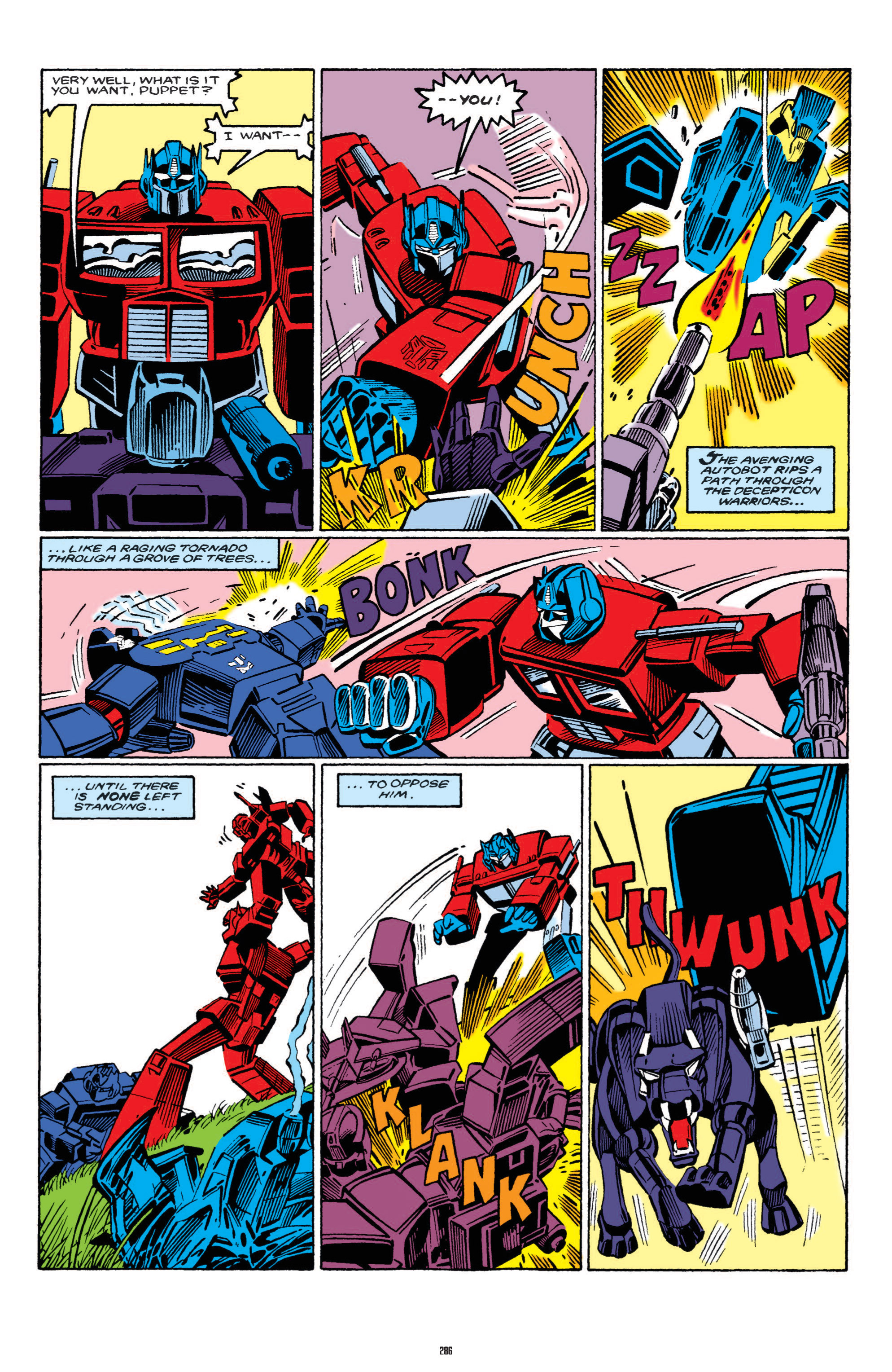 Read online The Transformers Classics comic -  Issue # TPB 1 - 287