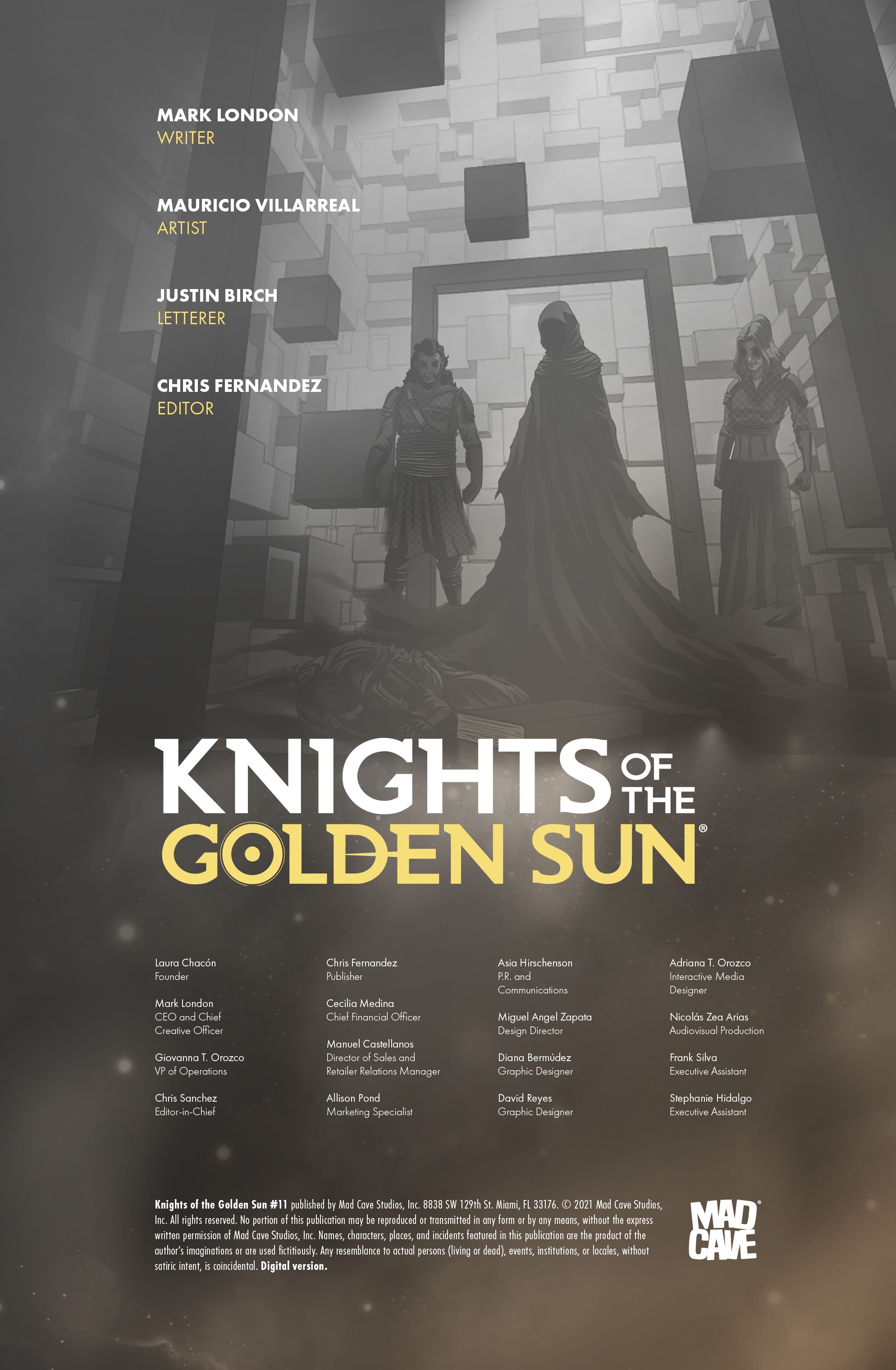 Read online Knights of the Golden Sun comic -  Issue #11 - 2