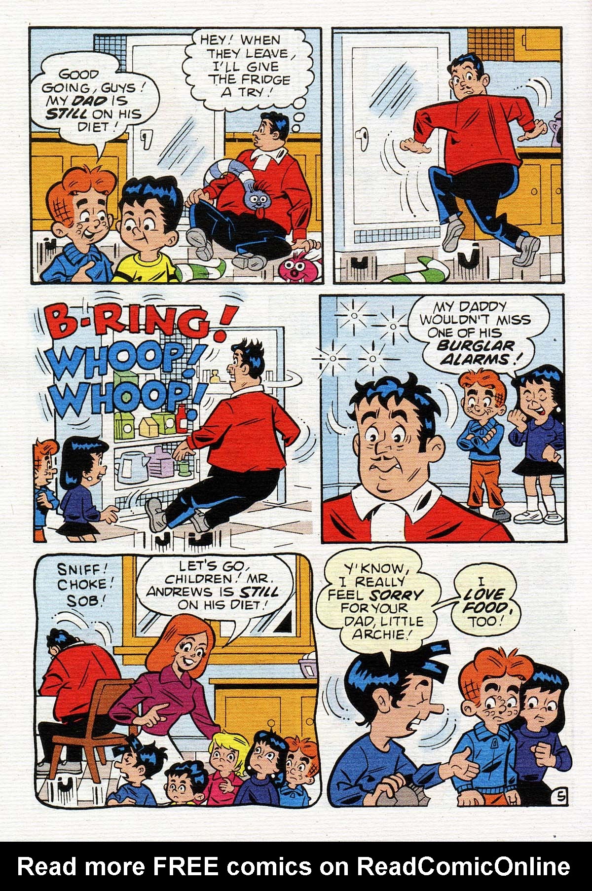 Read online Archie's Double Digest Magazine comic -  Issue #152 - 135