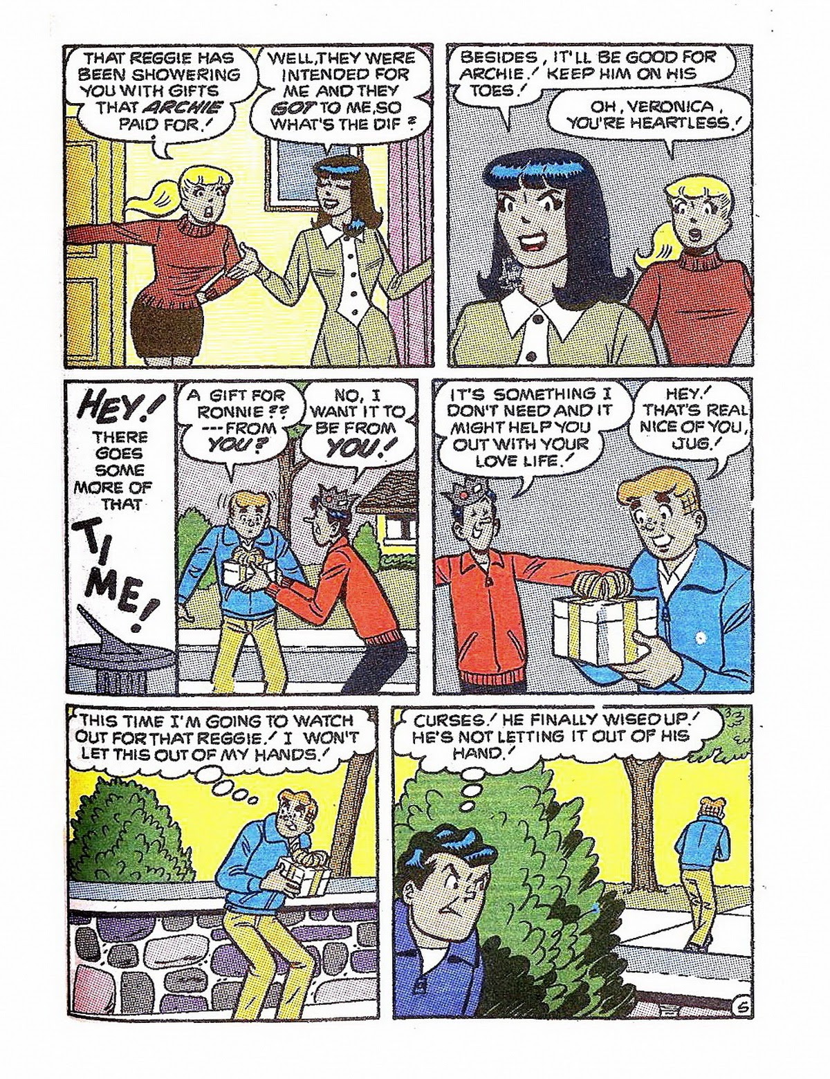 Read online Archie's Double Digest Magazine comic -  Issue #45 - 219