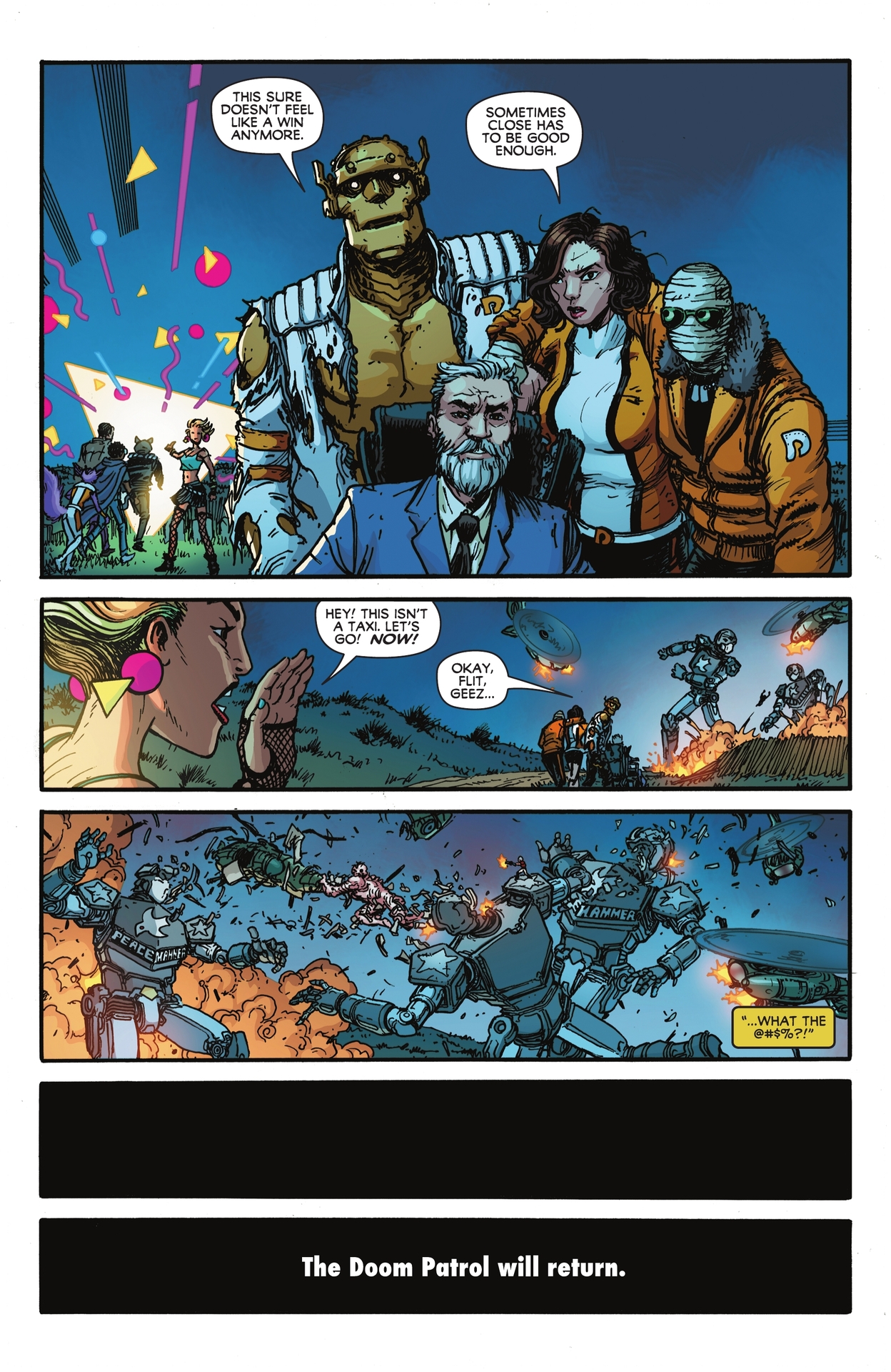 Read online Unstoppable Doom Patrol comic -  Issue #7 - 21