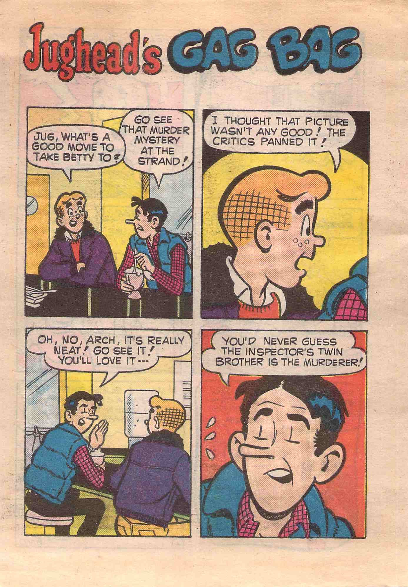 Read online Archie's Double Digest Magazine comic -  Issue #32 - 241