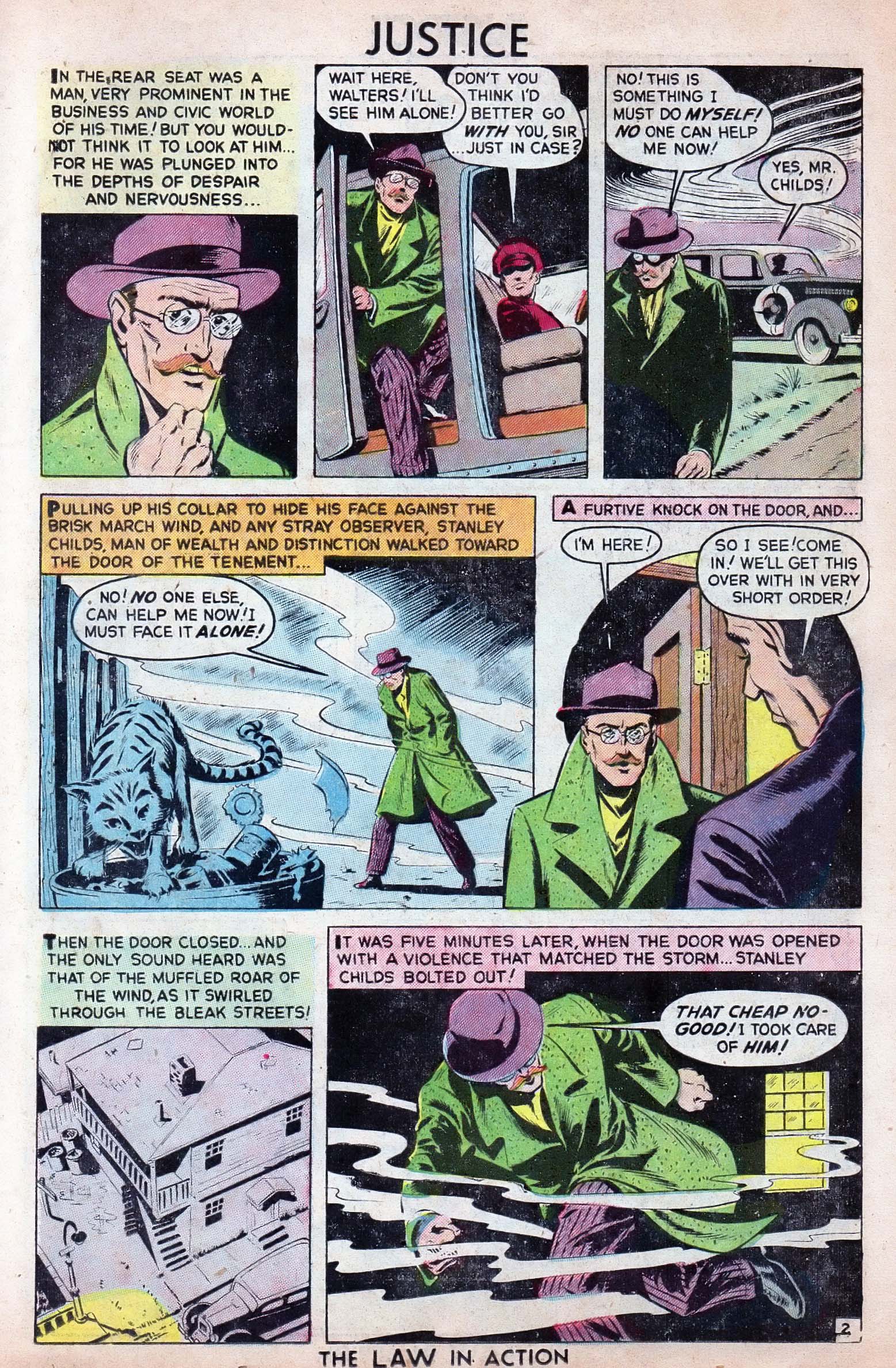 Read online Justice (1947) comic -  Issue #8 - 23