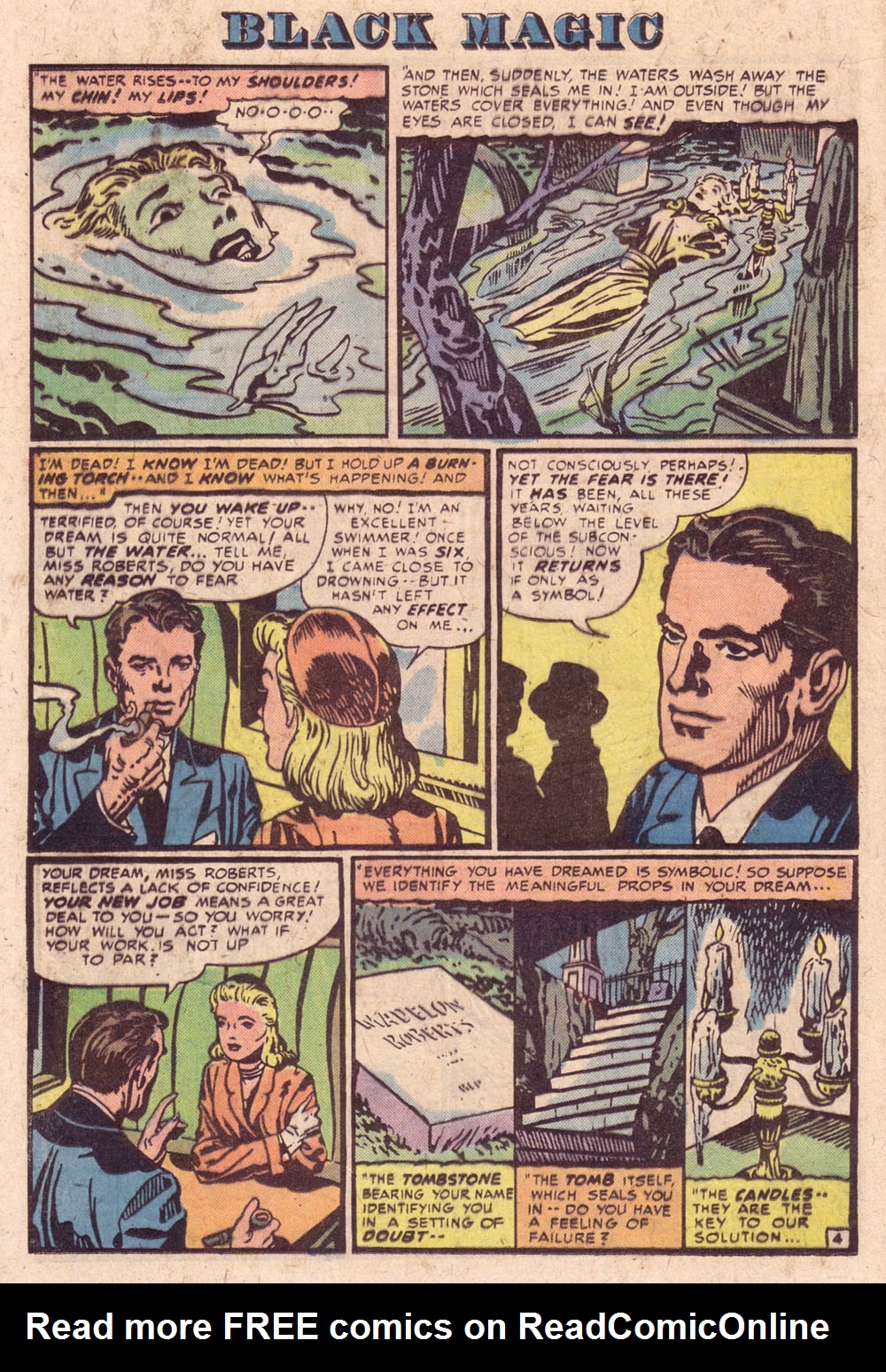 Read online Black Magic (1950) comic -  Issue #1 - 11